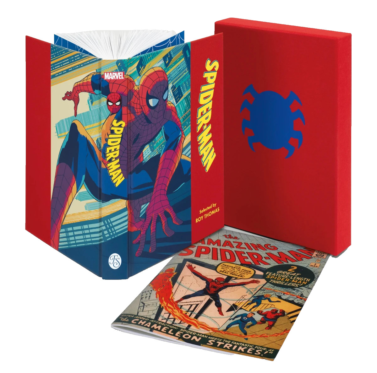 The Folio Society London Marvel: Spider-Man Roy Thomas First Printing 2021 The Folio Society London Marvel: Spider-Man Roy Thomas First Printing 2021