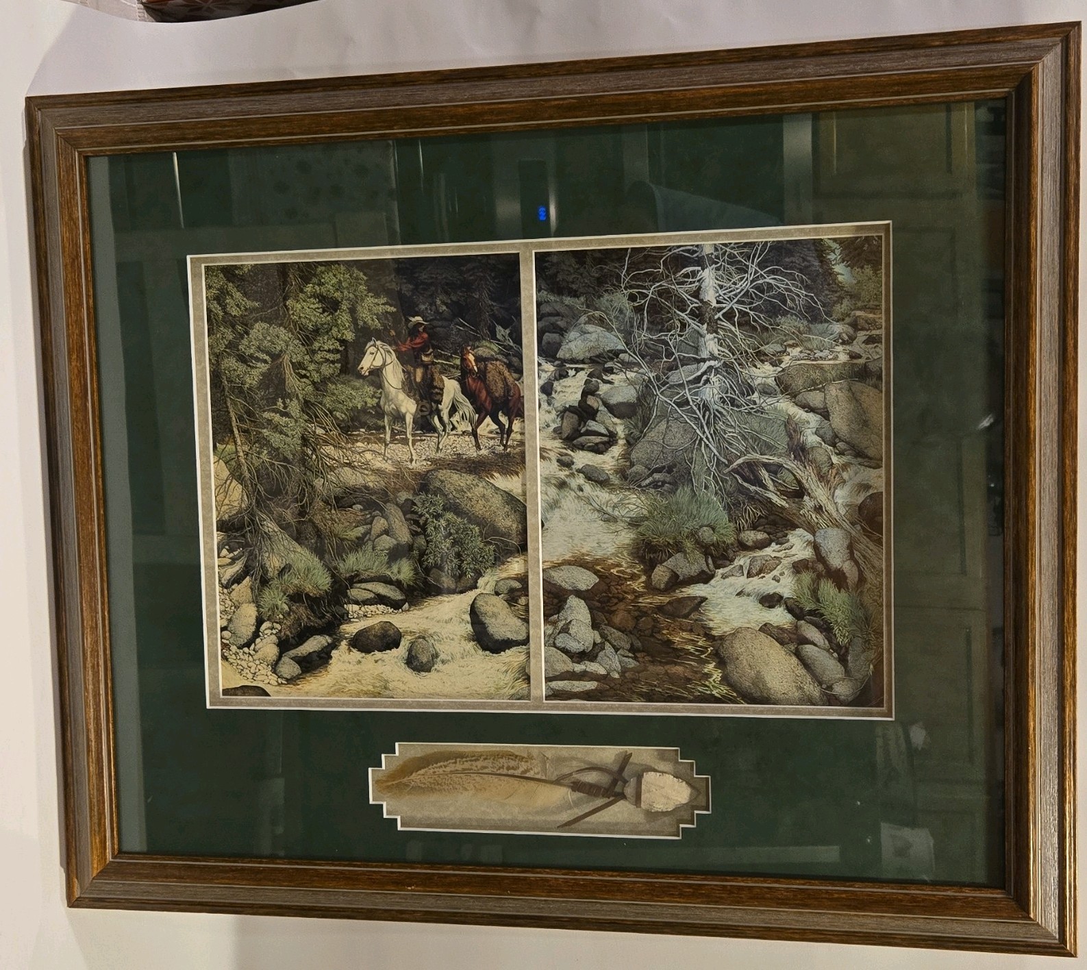 Bev doolittle custom framed \ Bev doolittle custom framed \