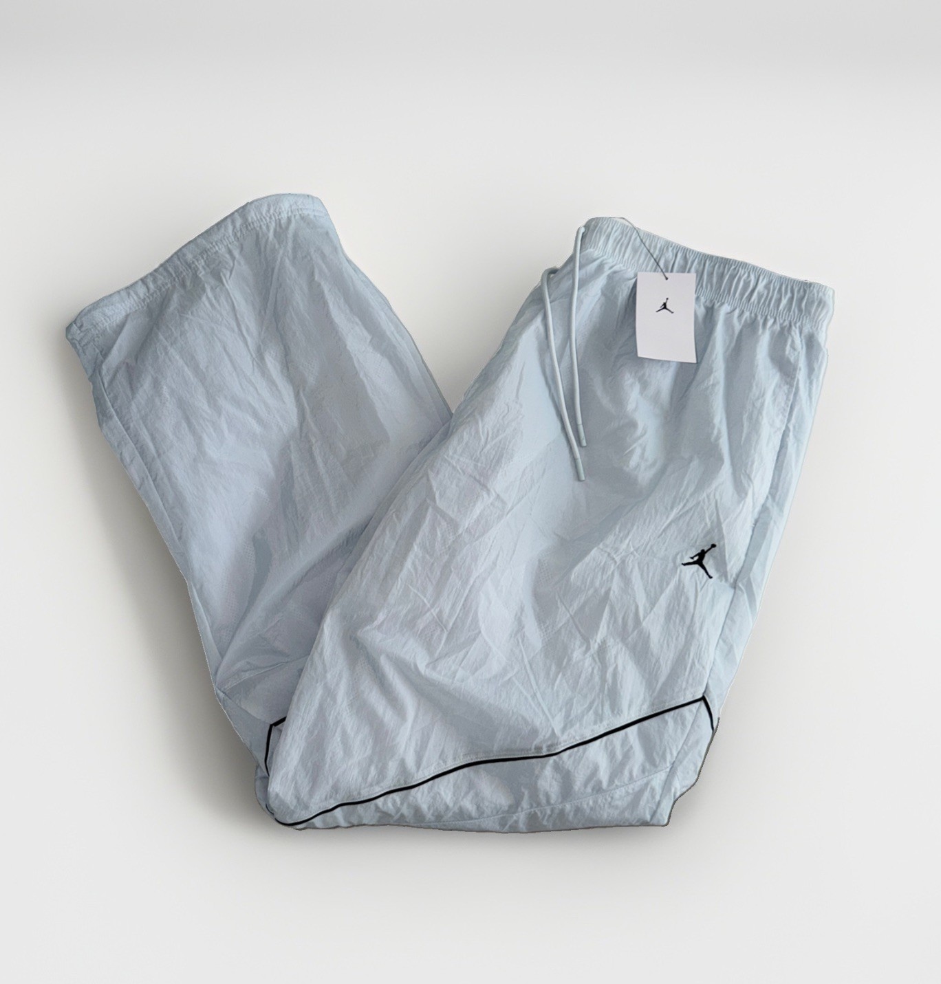NWT Nike Jordan Brooklyn Men\'s Draft Pants Grey / Black IB1047-472 US Size 3XL