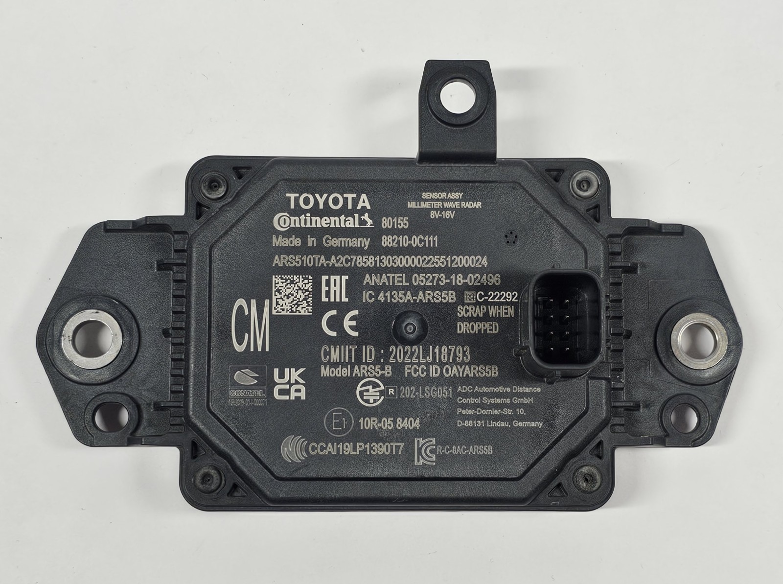 NEW 2023-2026 Toyota Tundra Cruise Control Distance Radar Sensor OEM 88210-0C112