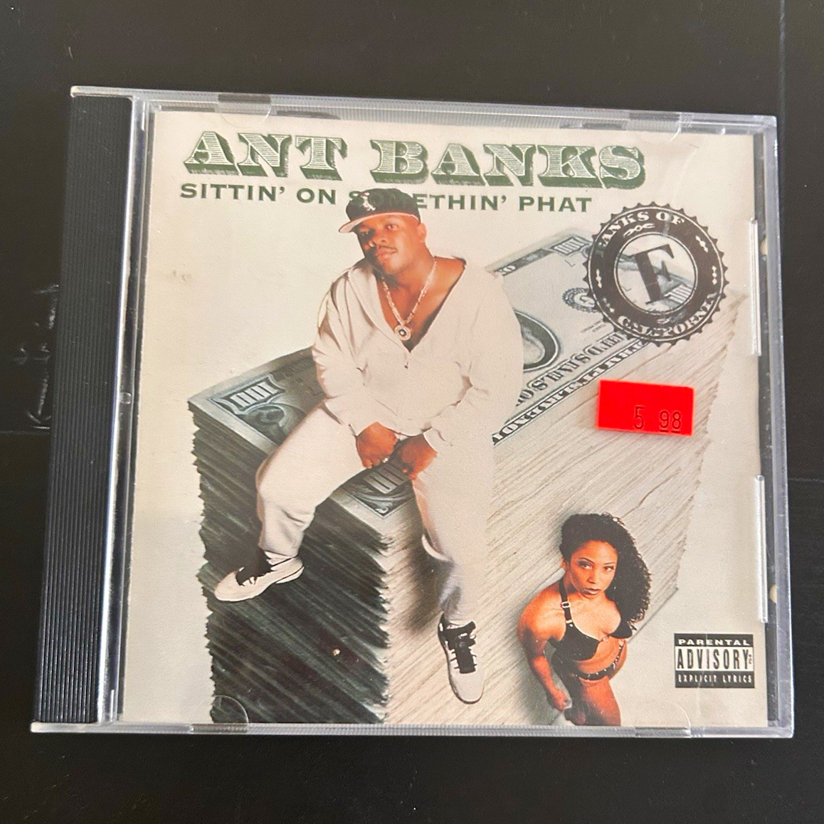 Ant Banks - Sittin' on Somethin' Phat (1993) CD Album Rap/Hip-Hop Jive Ant Banks - Sittin' on Somethin' Phat (1993) CD Album Rap/Hip-Hop Jive