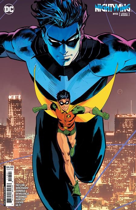 NIGHTWING #113 (DAN MORA VARIANT)(2024) COMIC BOOK ~ DC