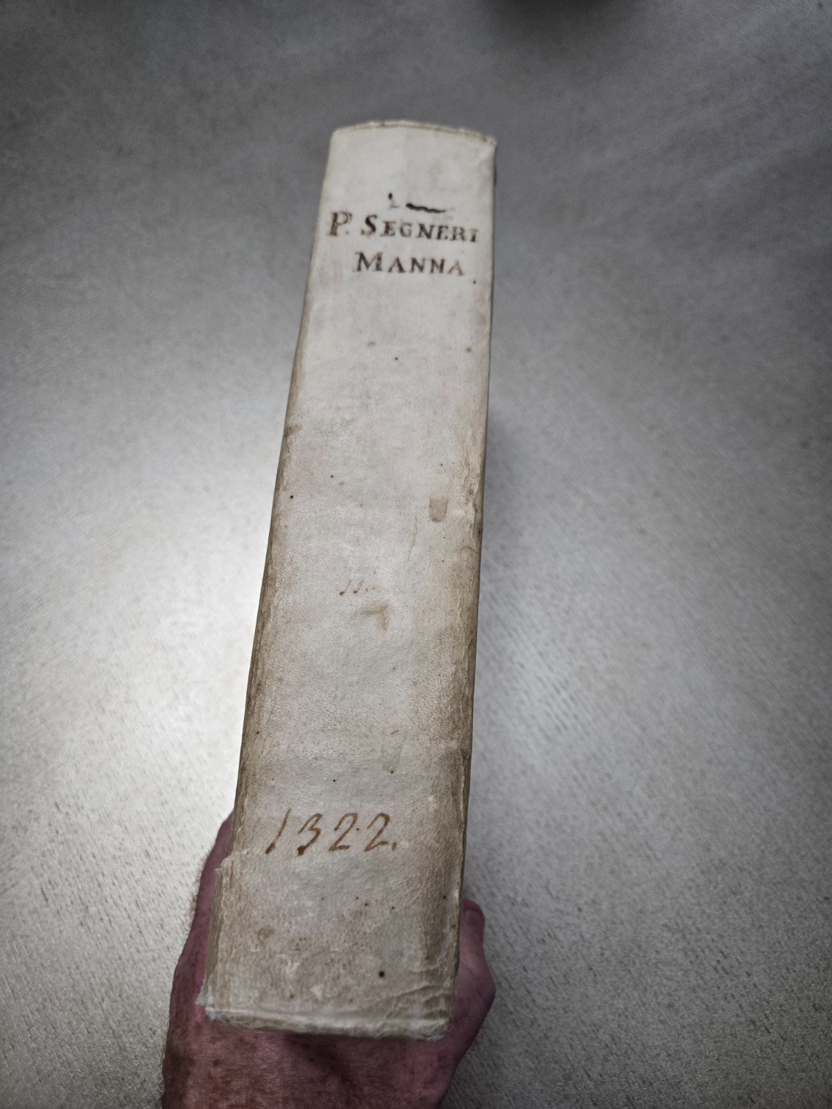 Book: La Manna Dell Anima - from the 1600s - OLD BOOK 17th Century - Antiquarian