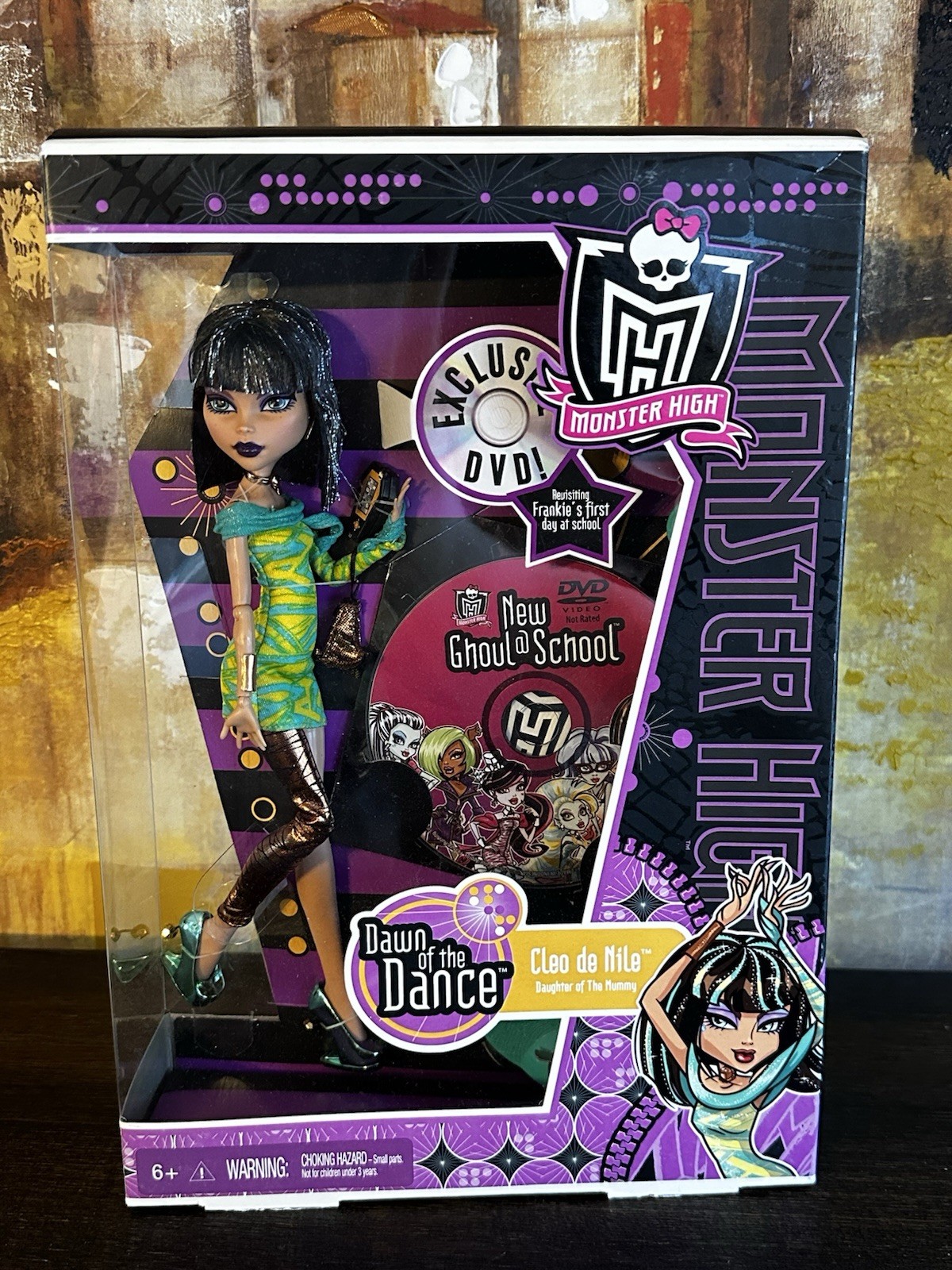 Mattel\'s Monster High 💜 Dawn of The Dance 🐍 Cleo de Nile EXCLUSIVE PURPLE BOX Mattel\'s Monster High 💜 Dawn of The Dance 🐍 Cleo de Nile EXCLUSIVE PURPLE BOX