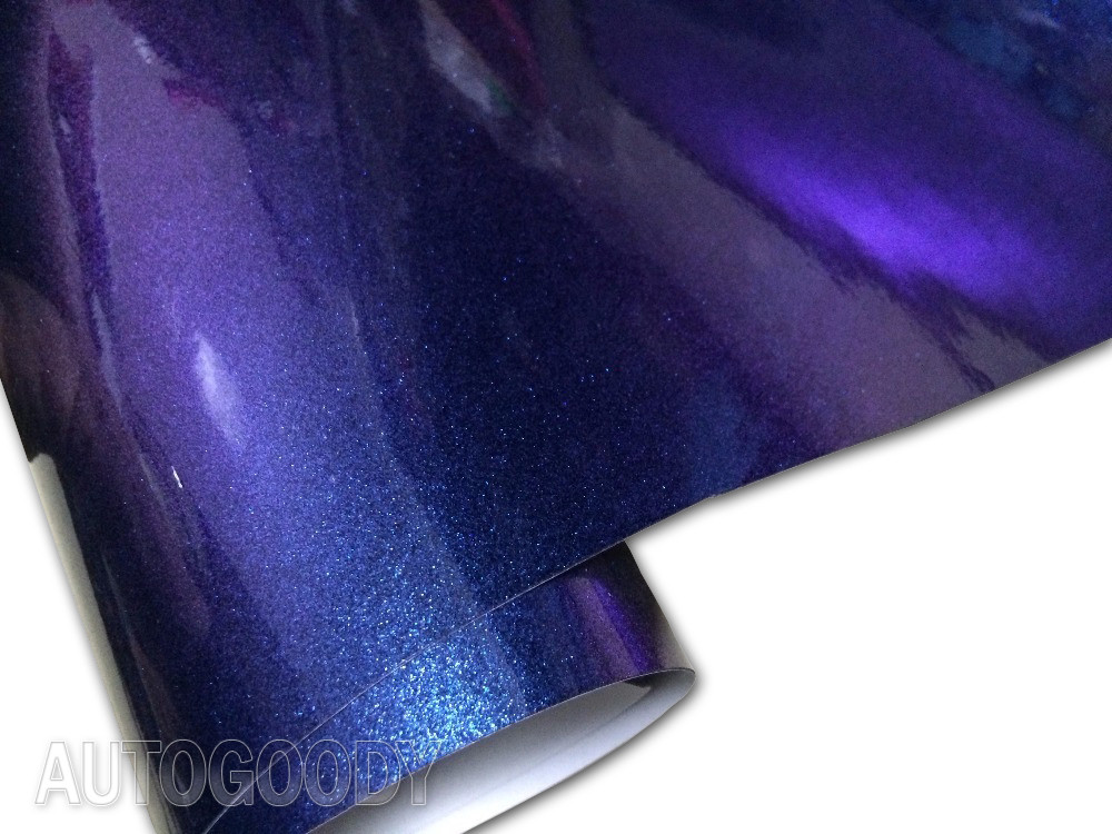 Premium Gloss Metallic Chameleon Purple Blue Vinyl Film Wrap Air Bubble Free Premium Gloss Metallic Chameleon Purple Blue Vinyl Film Wrap Air Bubble Free
