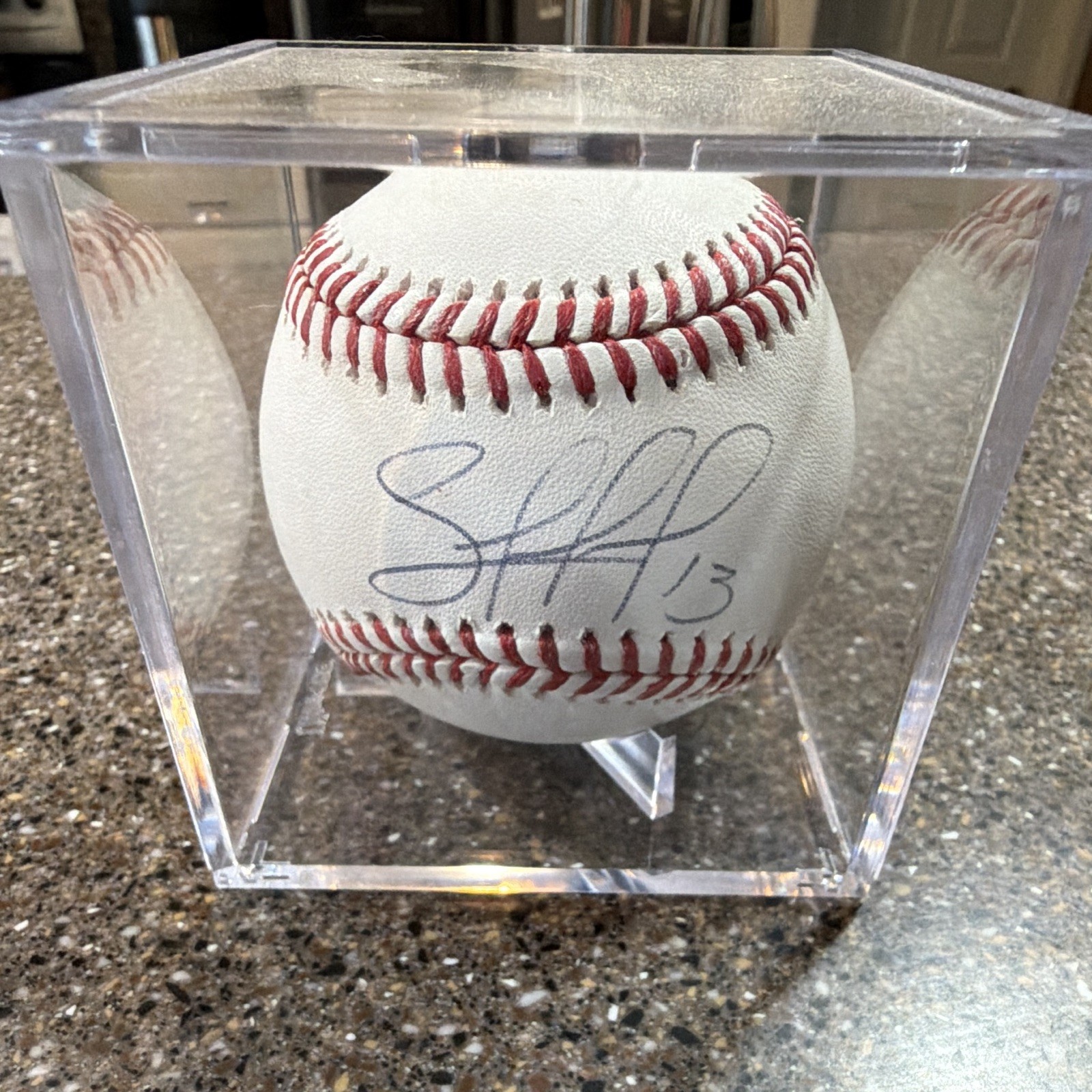 Rawlings Official MLB Baseball Signed Salvador Perez Kansas City Royals
