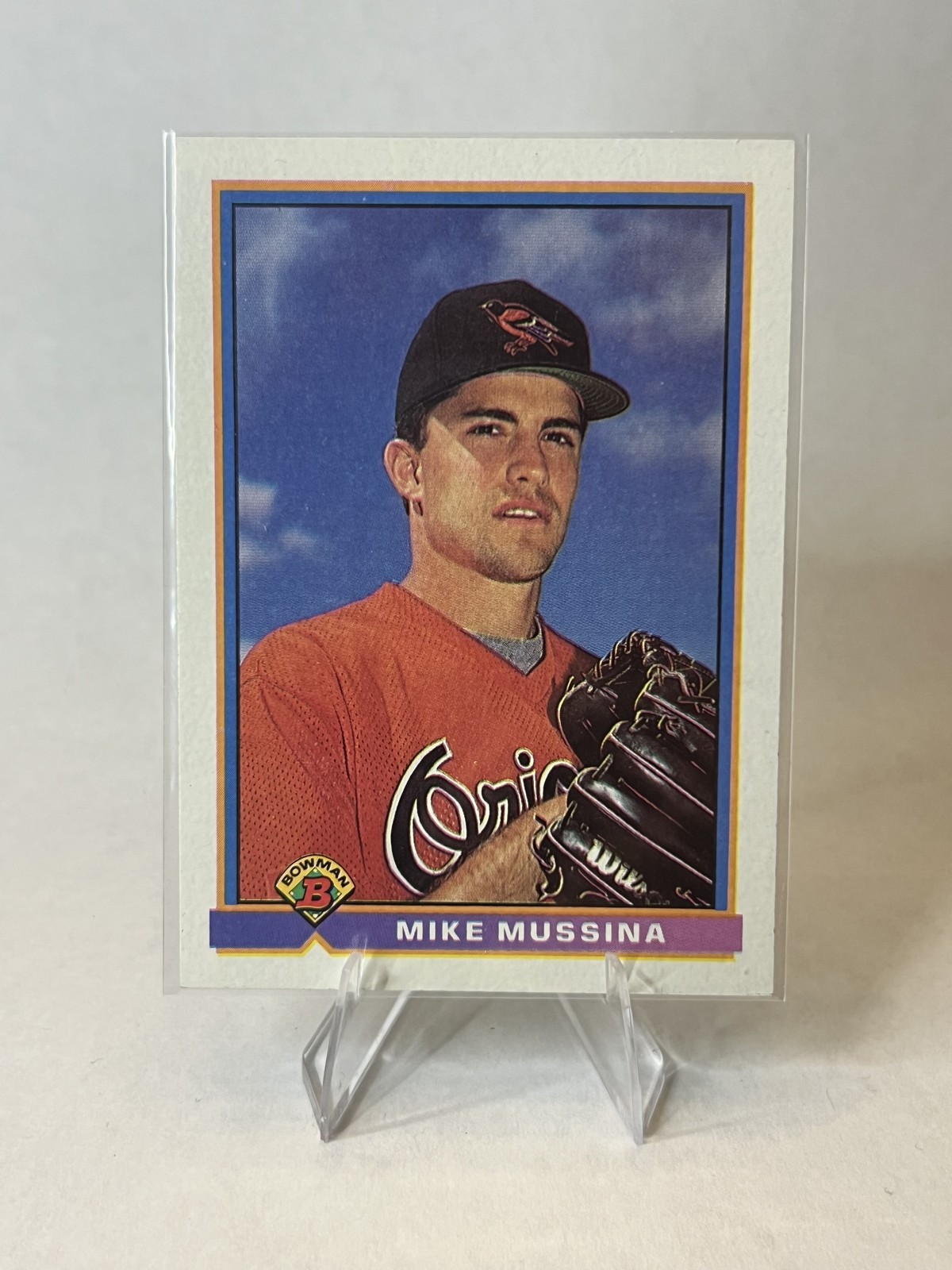 Mike Mussina #97 1991 Bowman RC
