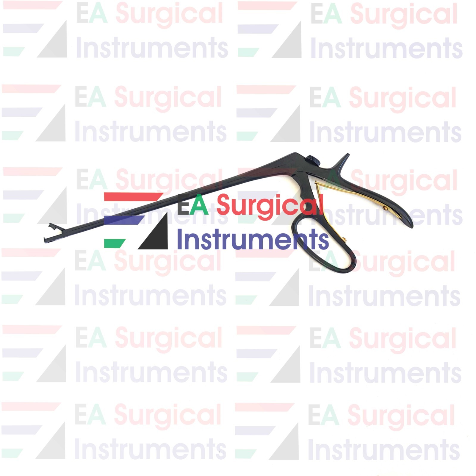 Tischler Biopsy Forceps 25cm  Black Titanium Nitrite OBGYN Instruments