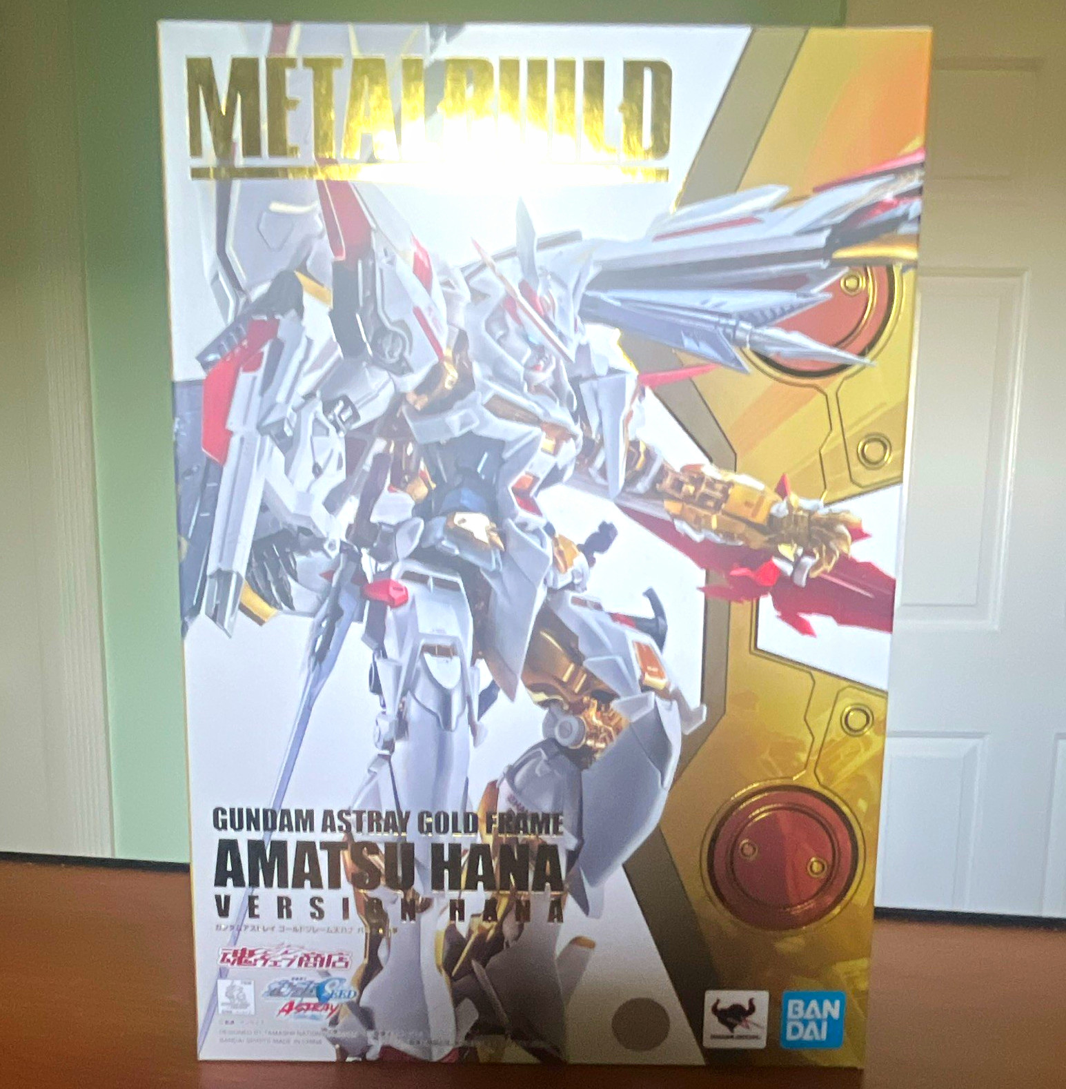 Bandai Spirits METAL BUILD Gundam Astray Gold Frame Amatsu Hana Ver.