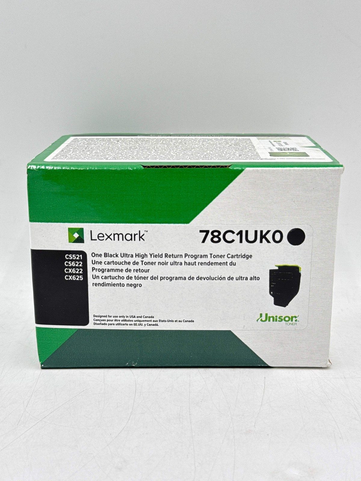 Lexmark 78C1UK0 Black Ultra High Yield Toner Cartridge