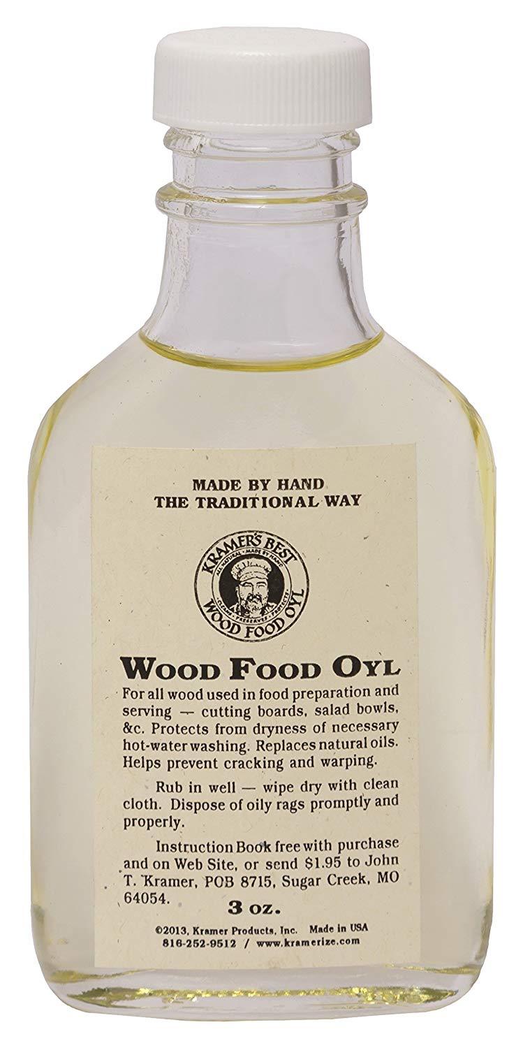 Kramer\'s Best Wood Food Oyl - 3 Ounce Bottle