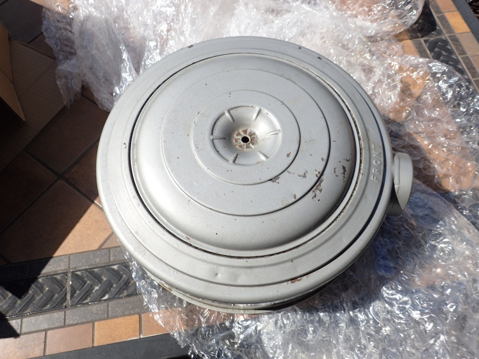 1955-56 Ford, Mercury oil bath air cleaner assembly, nice