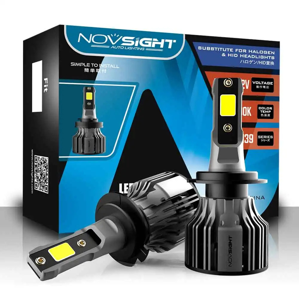 NOVSIGHT Led Car Headlight H1 H3 H4 H7 H11 H8 H9 H13 9005 HB3 9006 HB4 9007