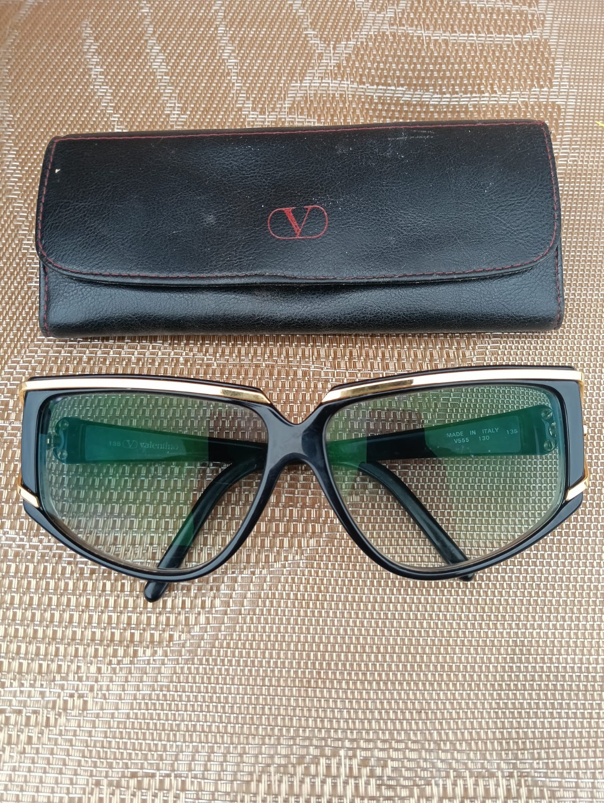 Vintage Valentino Garavani Glasses V555 130 135 Sight Lenses