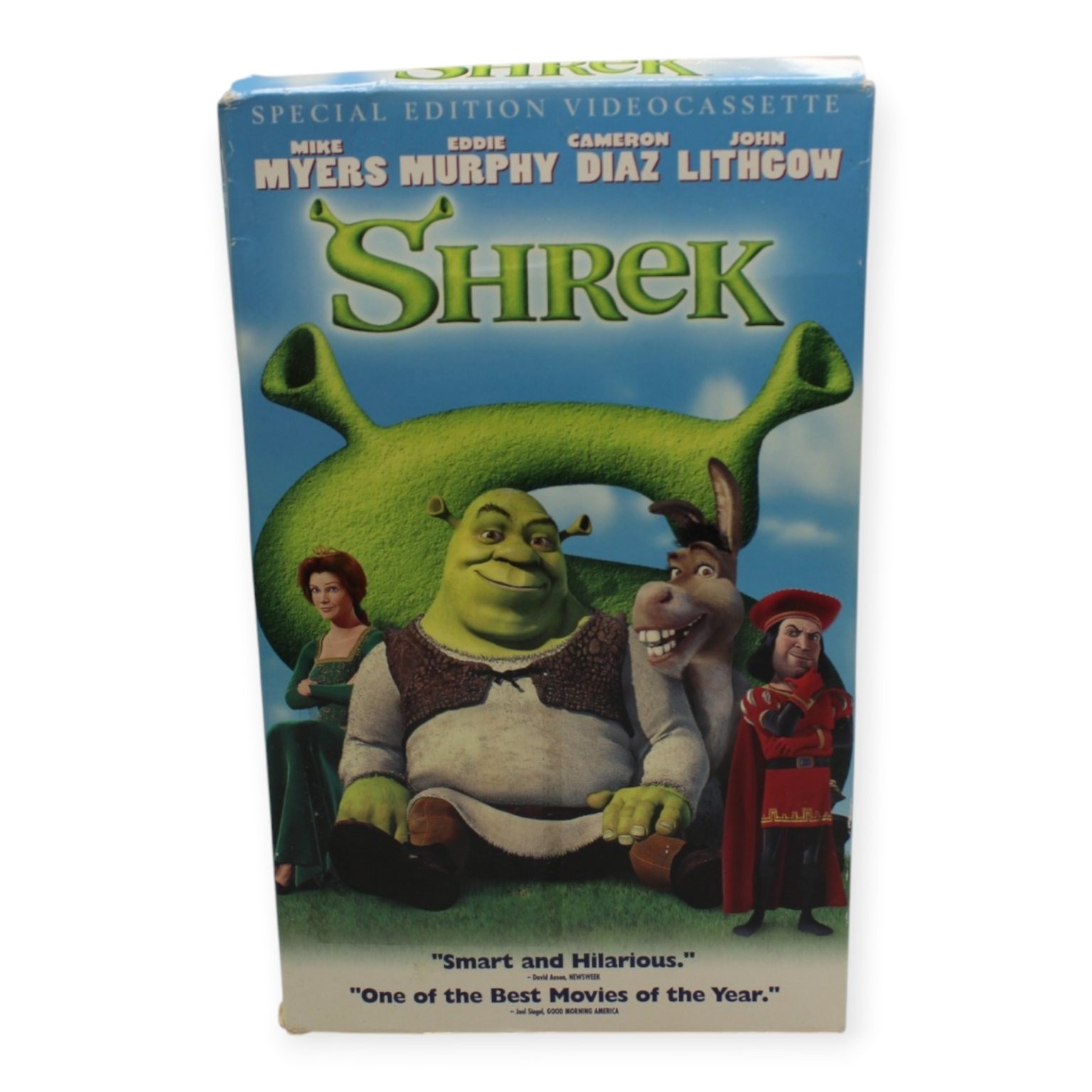 Shrek VHS 2001 Animated Comedy Special Edition DreamWorks