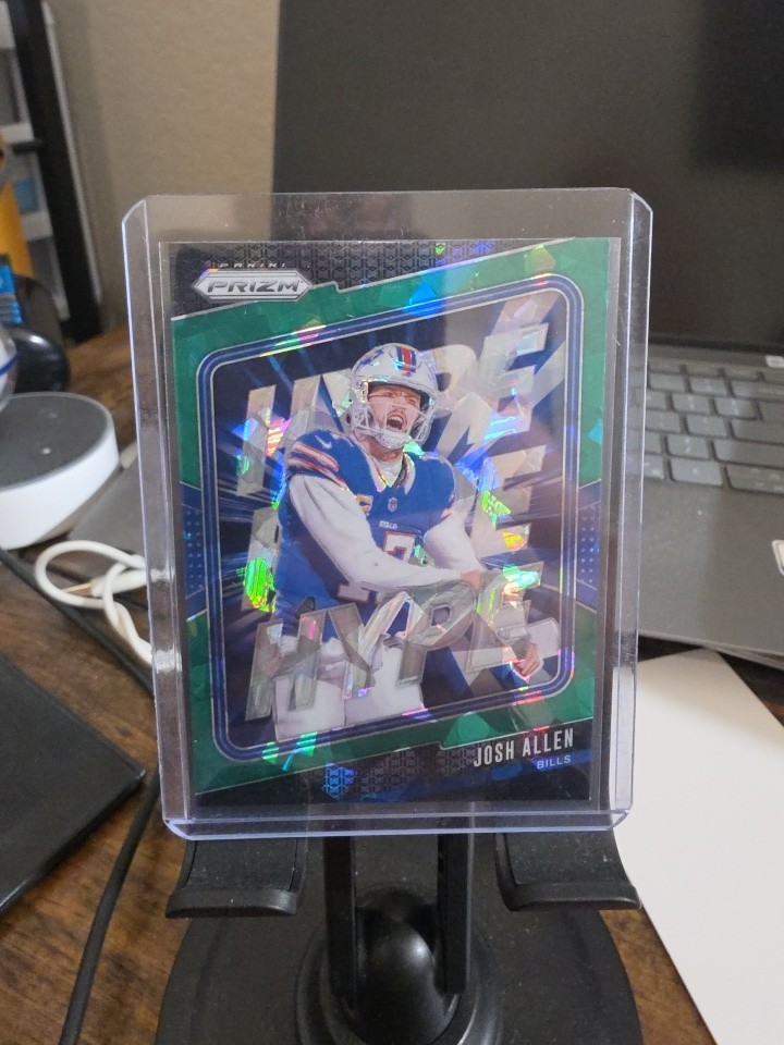 2024 Panini Prizm - Hype Josh Allen #13 Green Ice Prizm 2024 Panini Prizm - Hype Josh Allen #13 Green Ice Prizm