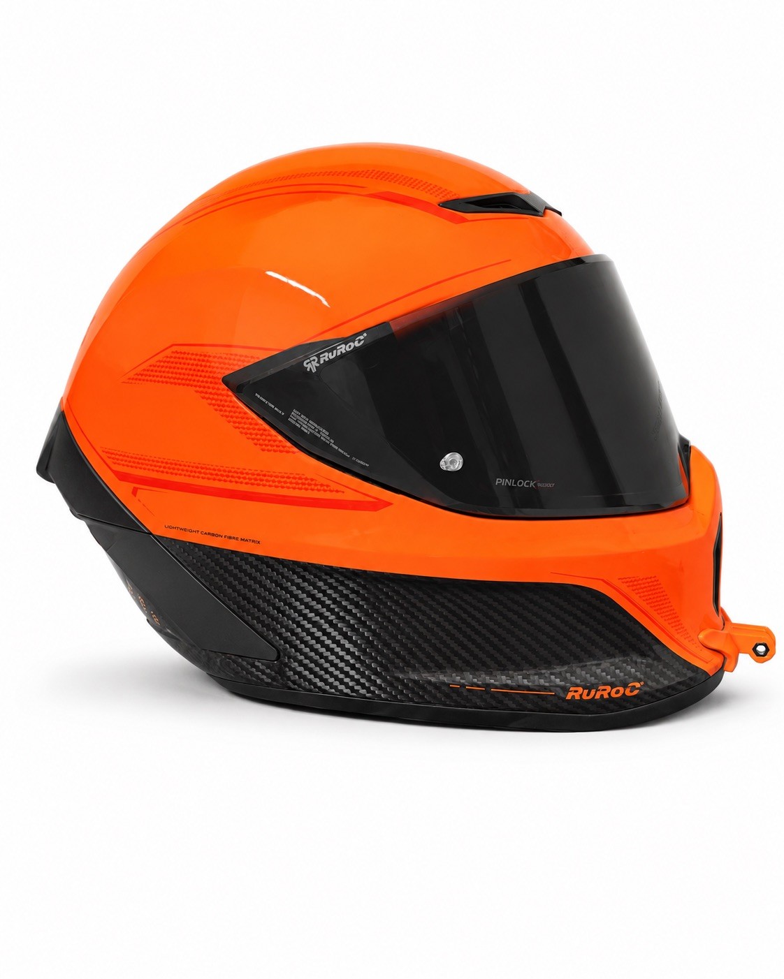 Ruroc EOX IGNIS Full Face Motorcycle Helmet - Size L DOT ECE 22.06