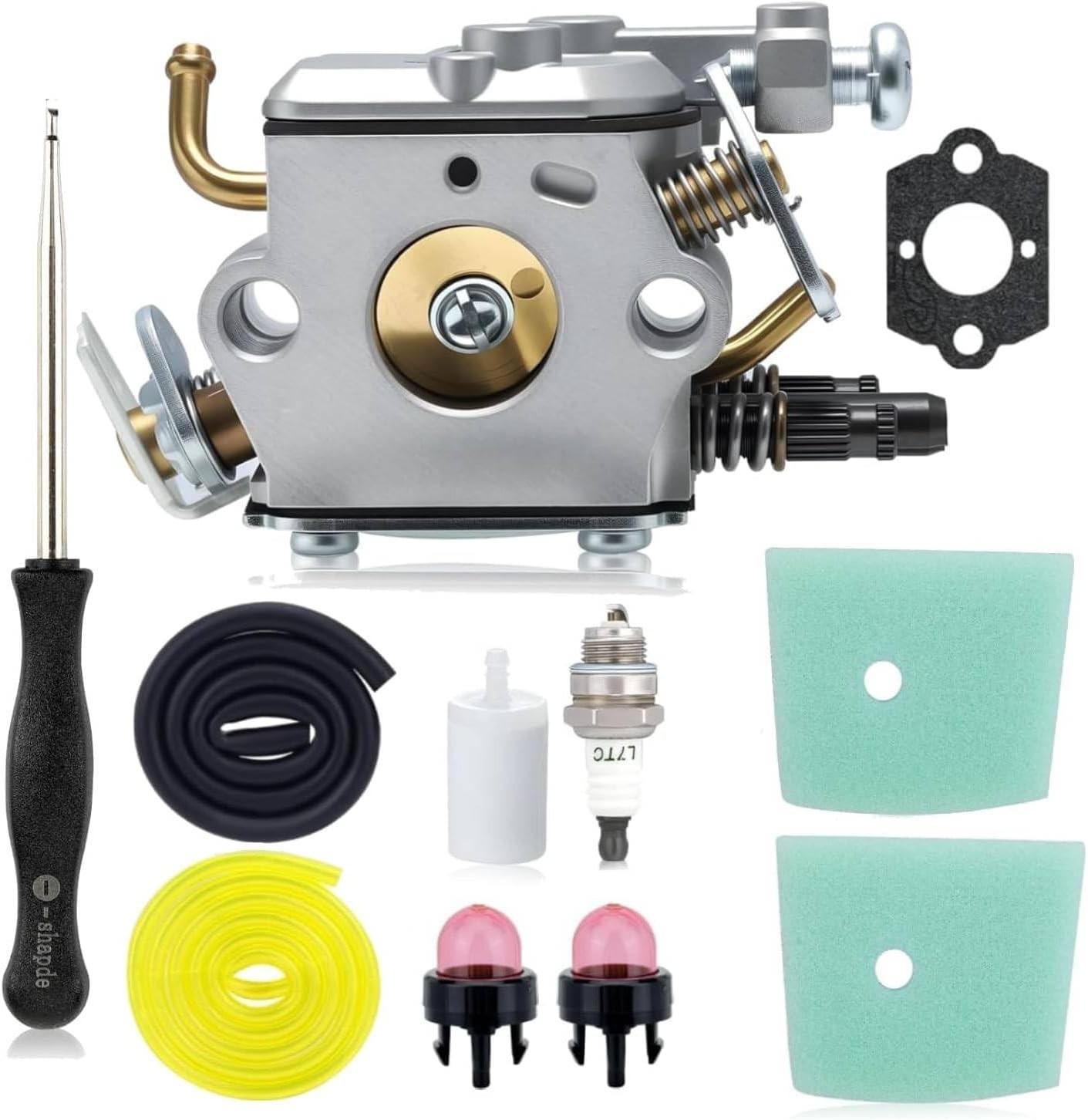 Husqvarna 223L/323L Carburetor Replacement & Tune Up Kit - All In One Solution Husqvarna 223L/323L Carburetor Replacement & Tune Up Kit - All In One Solution