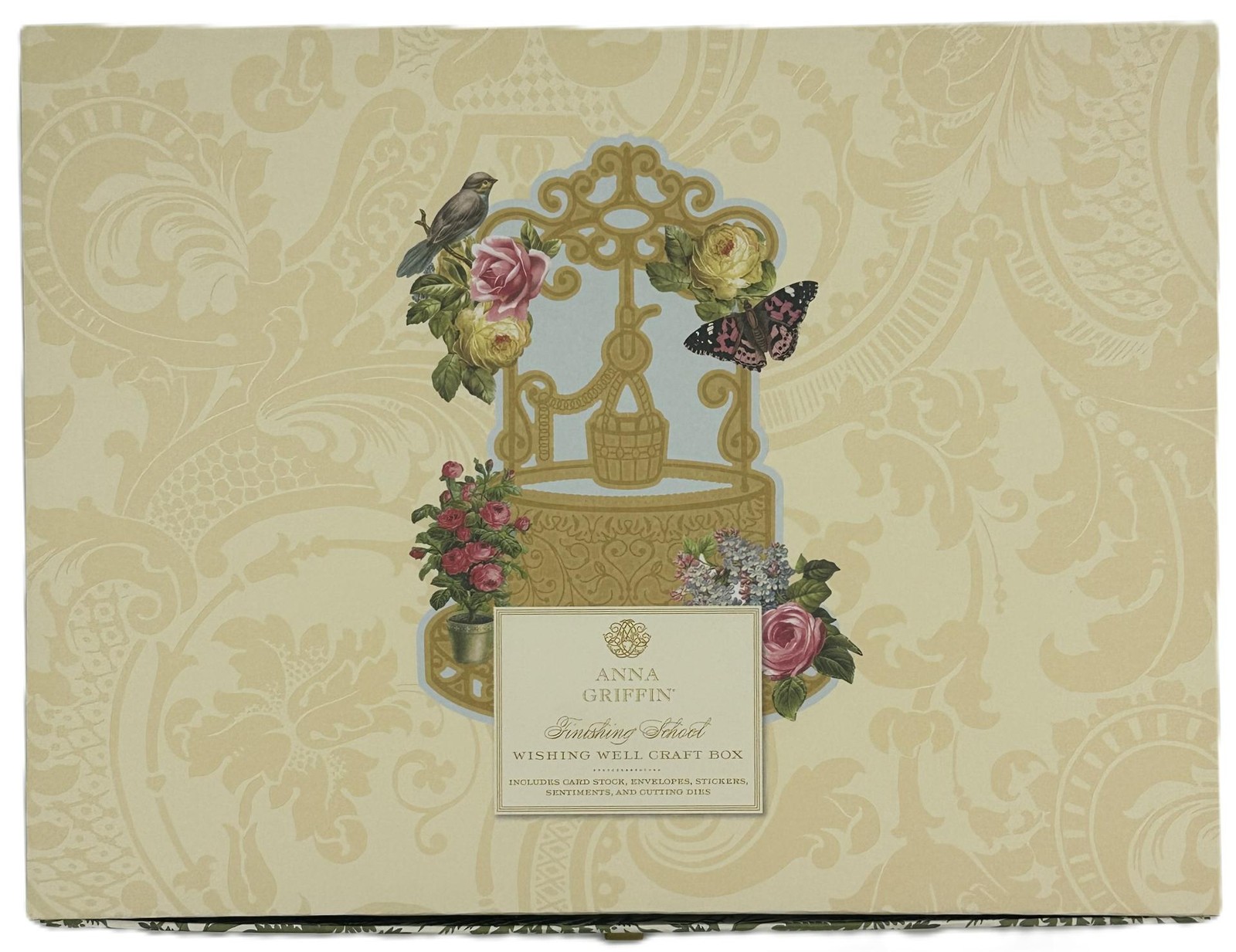 Anna Griffin Finishing School Kit - Wishing Well 1566H, Make 18 Cards, Craft Box