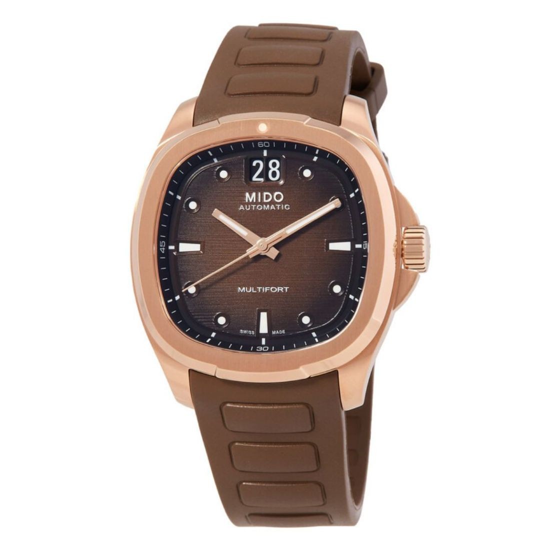 Mido Men's Multifort TV Brown Dial Automatic Watch M049.526.37.291.00