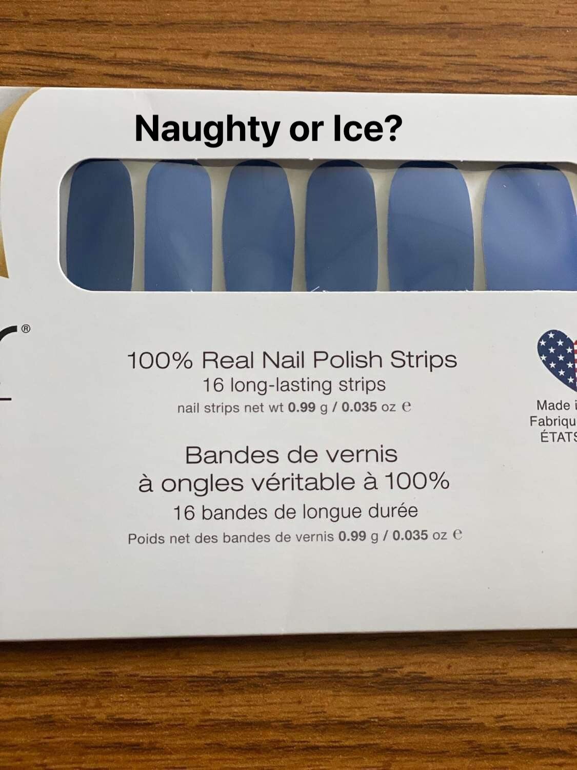 Color Street Nails ~ Holiday Collection 2022 ~ NAUGHTY OR ICE?- Color Street Nails ~ Holiday Collection 2022 ~ NAUGHTY OR ICE?-