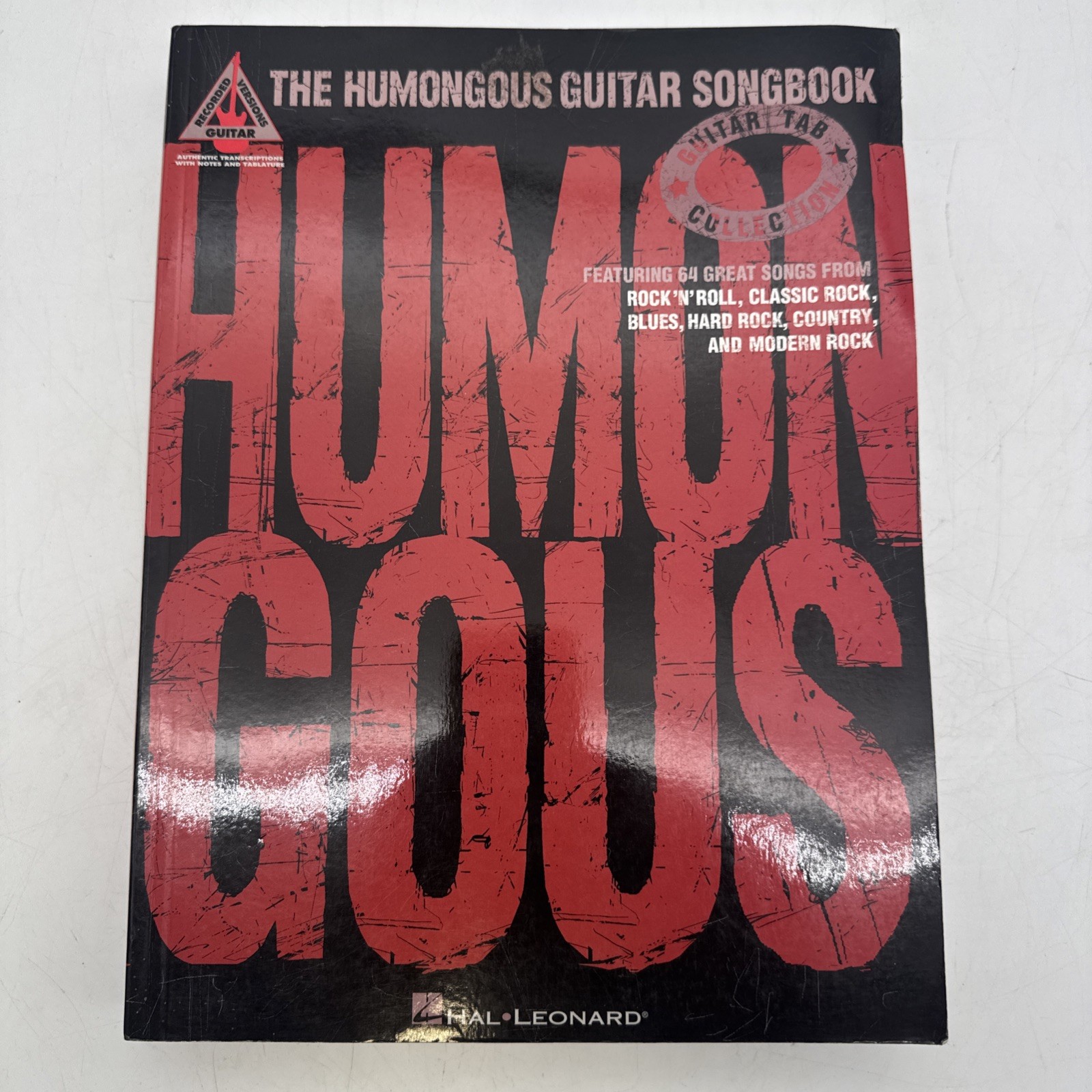 Guitar Recorded Versions Ser.: The Humongous Guitar Songbook by Hal Leonard...