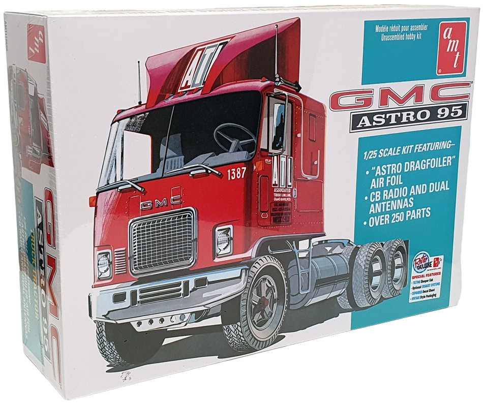 AMT 1/25 Scale Unbuilt Kit AMT1140/06 - GMC Astro 95 Truck