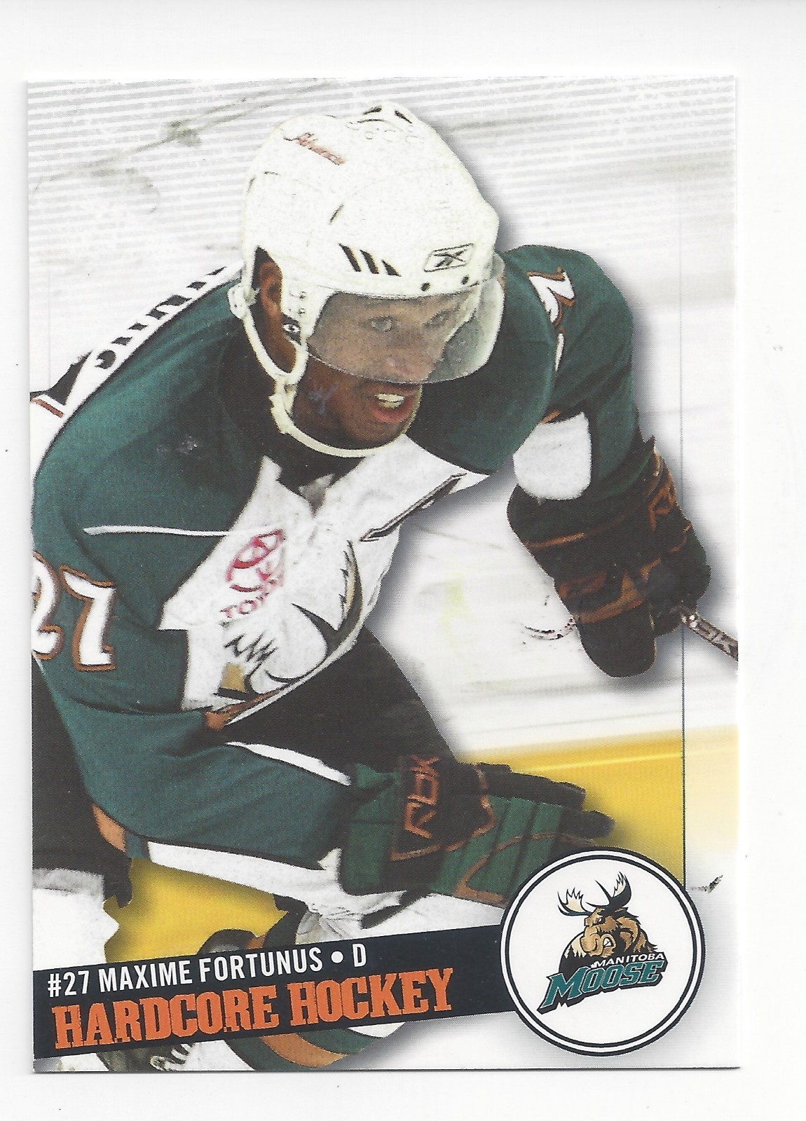 2008-09 Manitoba Moose (AHL) Maxime Fortunus