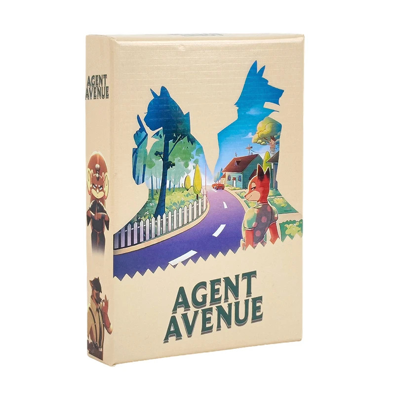 Agent Avenue Board Game English Version 2 Players Family Party Fun Tabletop Game Agent Avenue Board Game English Version 2 Players Family Party Fun Tabletop Game