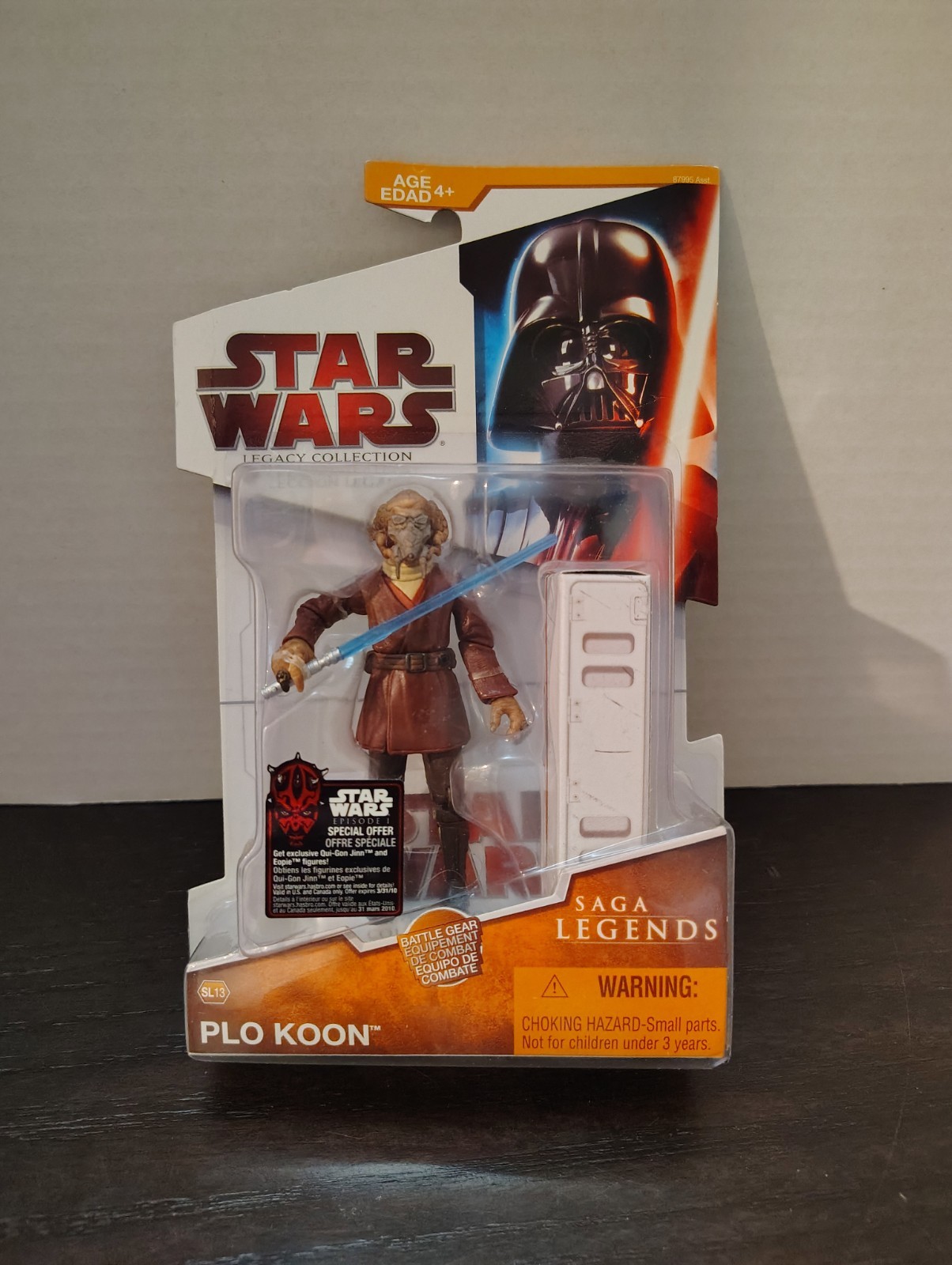 Plo Koon SL13 STAR WARS Saga Legends Sealed NEW MOC Tri Logo Foreign #2