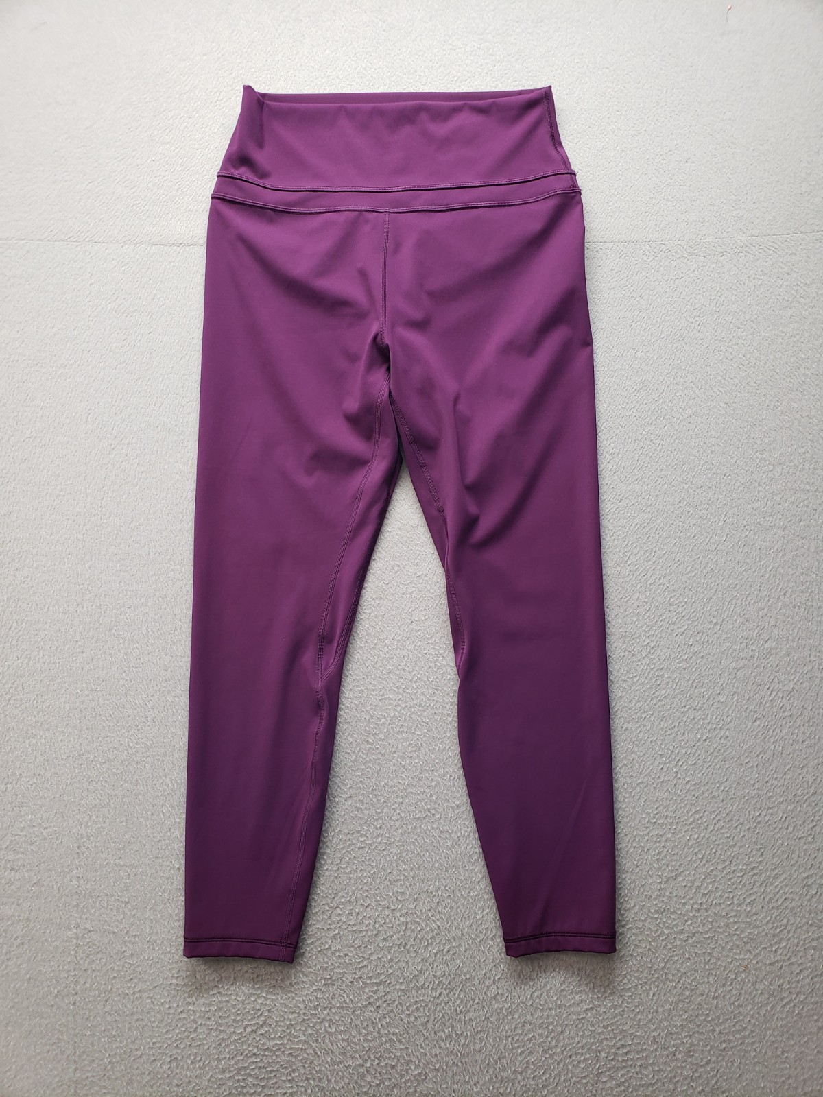 Lululemon Athletica Women Legging 6 Purple High Rise Multi Seam Waistband Active Lululemon Athletica Women Legging 6 Purple High Rise Multi Seam Waistband Active