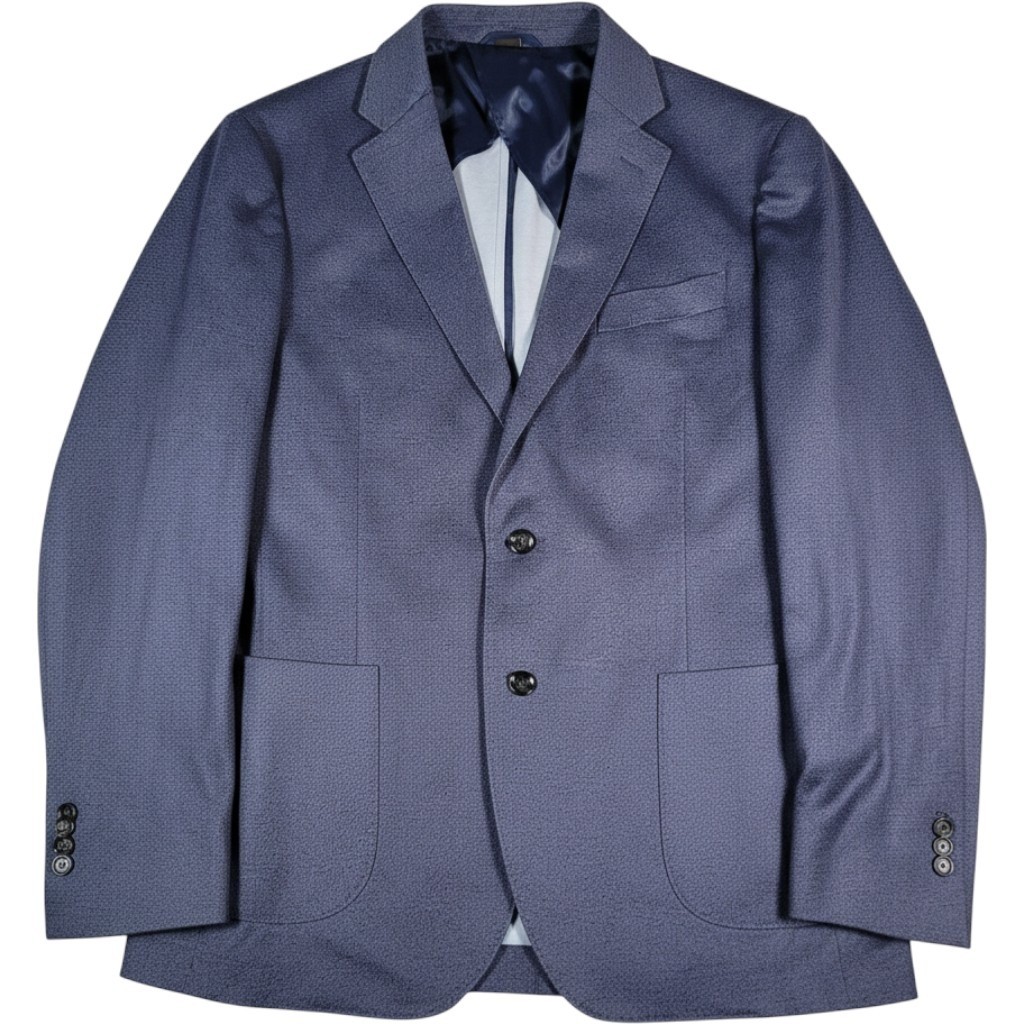 johnnie-O Swift Sport Coat Mens 42-43R Blue Stretch Performance Blazer JMBZ1200
