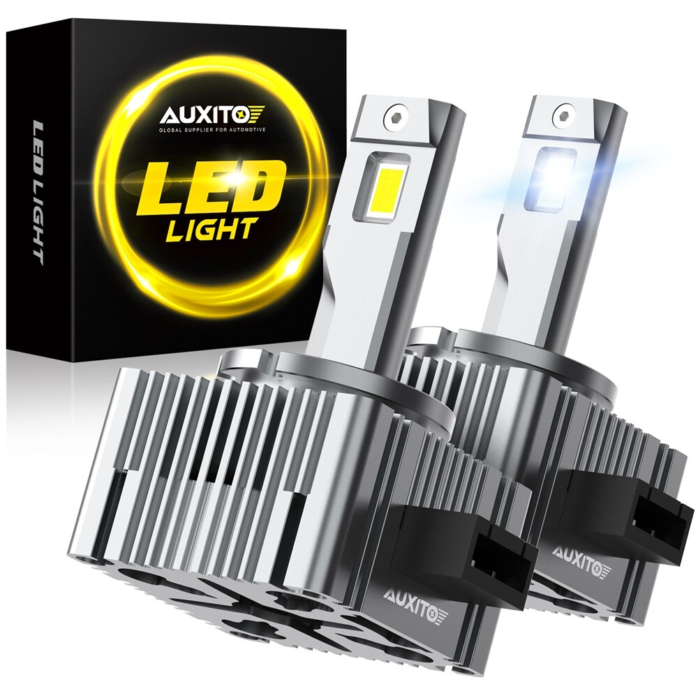 2pcs D3S D3R LED Headlight Bulbs 120W 6000K Super White HID Xenon Conversion Kit