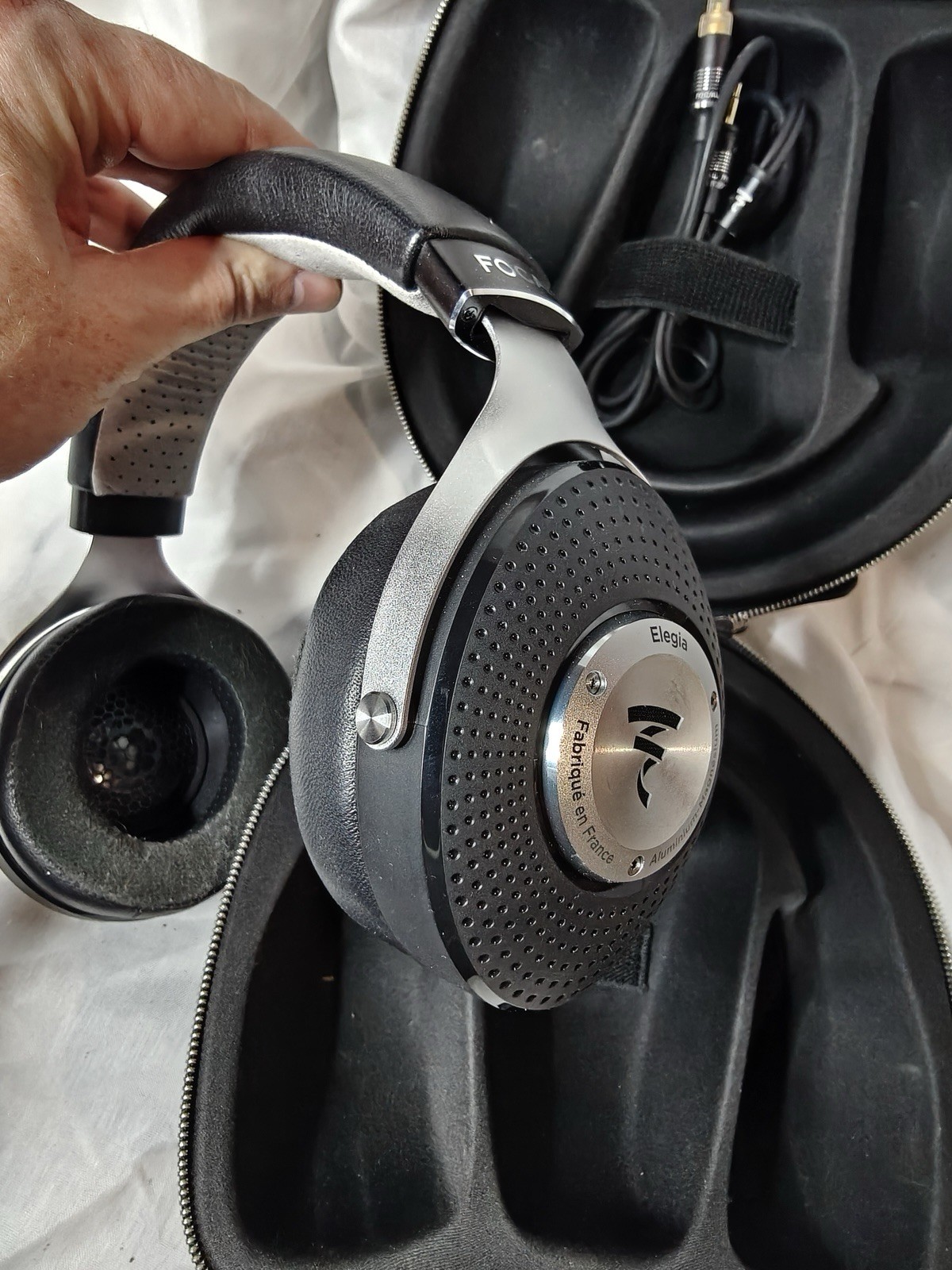 Focal Elegia Closed Back Dynamic Driver Headphones, Used With Replaced Earpads