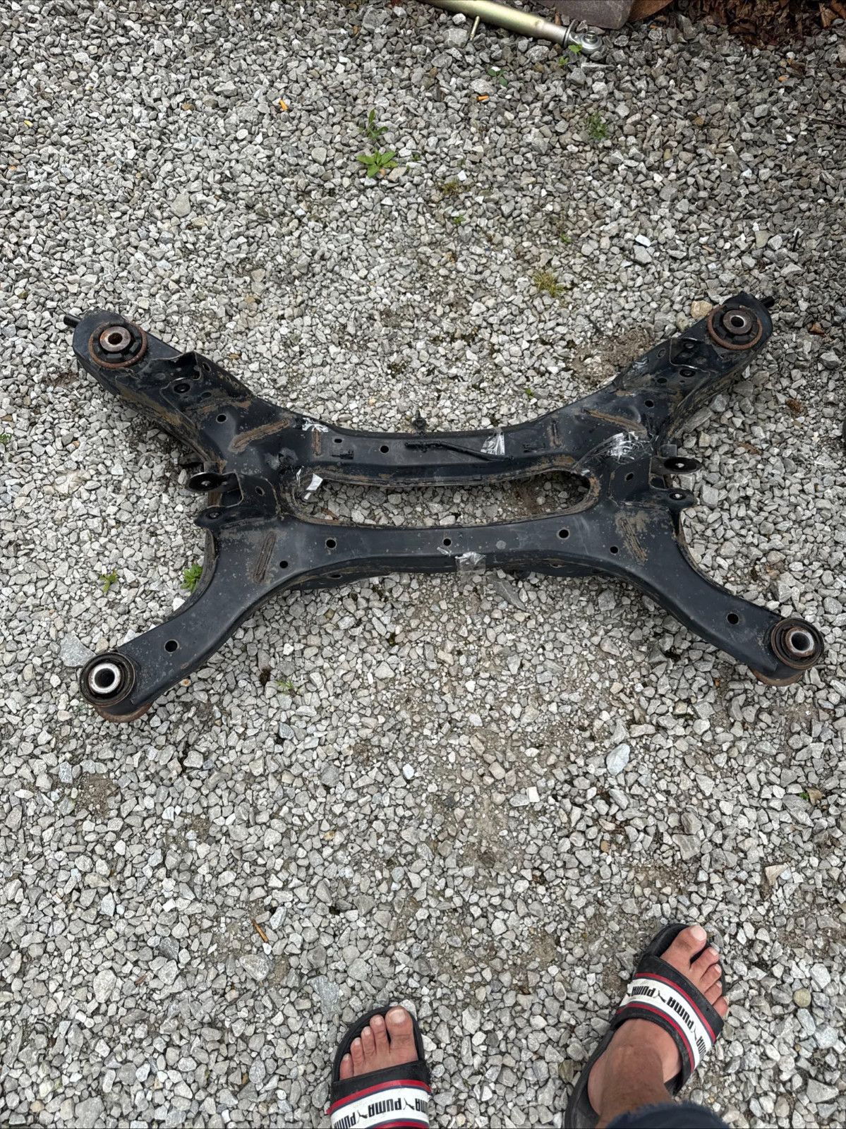 2009-2014 Nissan Murano FWD Rear Subframe Crossmember OEM