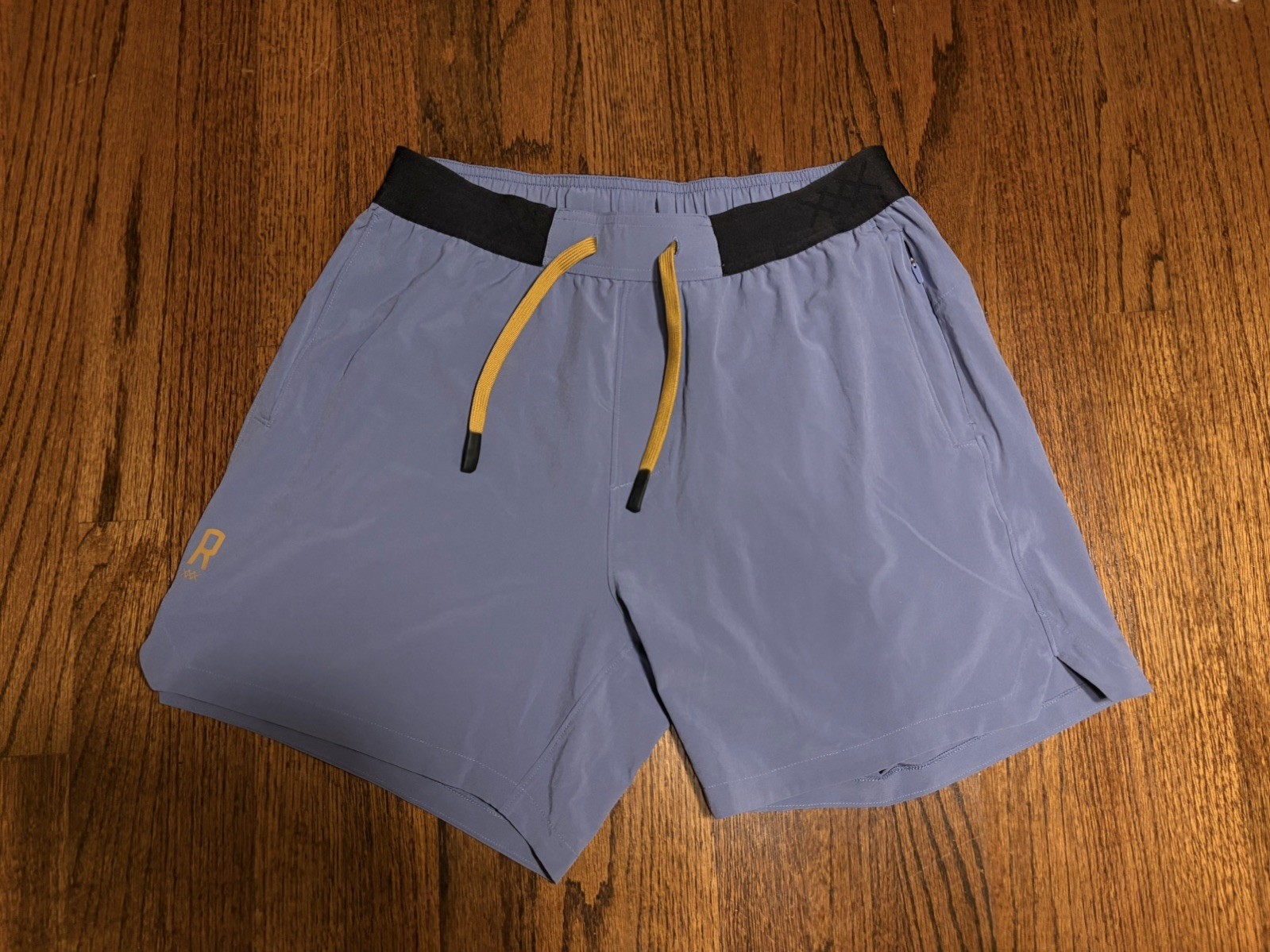 Rhone Pursuit Shorts Mens Medium Blue Purple Athletic Training Gym