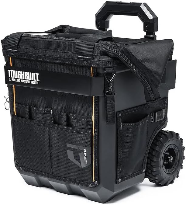 ToughBuilt ClipTech Large Rolling Massive Mouth Tool Bag, TB-CT-61-14