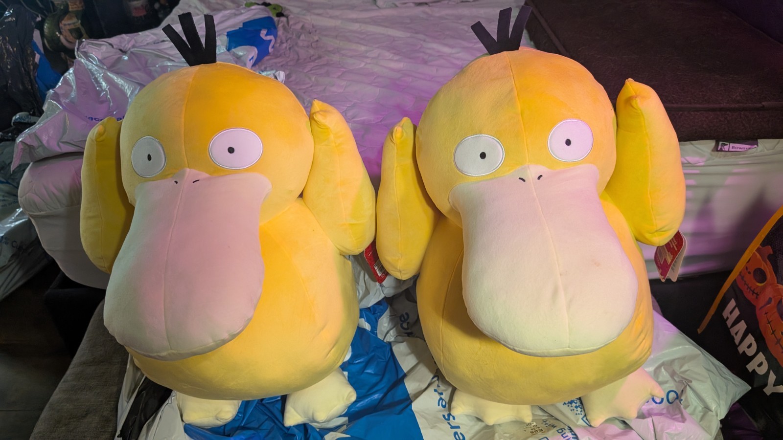 Pokémon 24” Plush Jumbo Psyduck Licensed Large Super Yellow