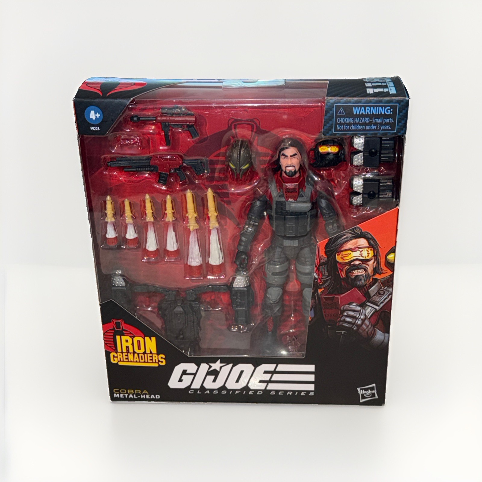 2024 GI joe Classified Series #118 Iron Grenadiers Metal-Head 6\ 2024 GI joe Classified Series #118 Iron Grenadiers Metal-Head 6\