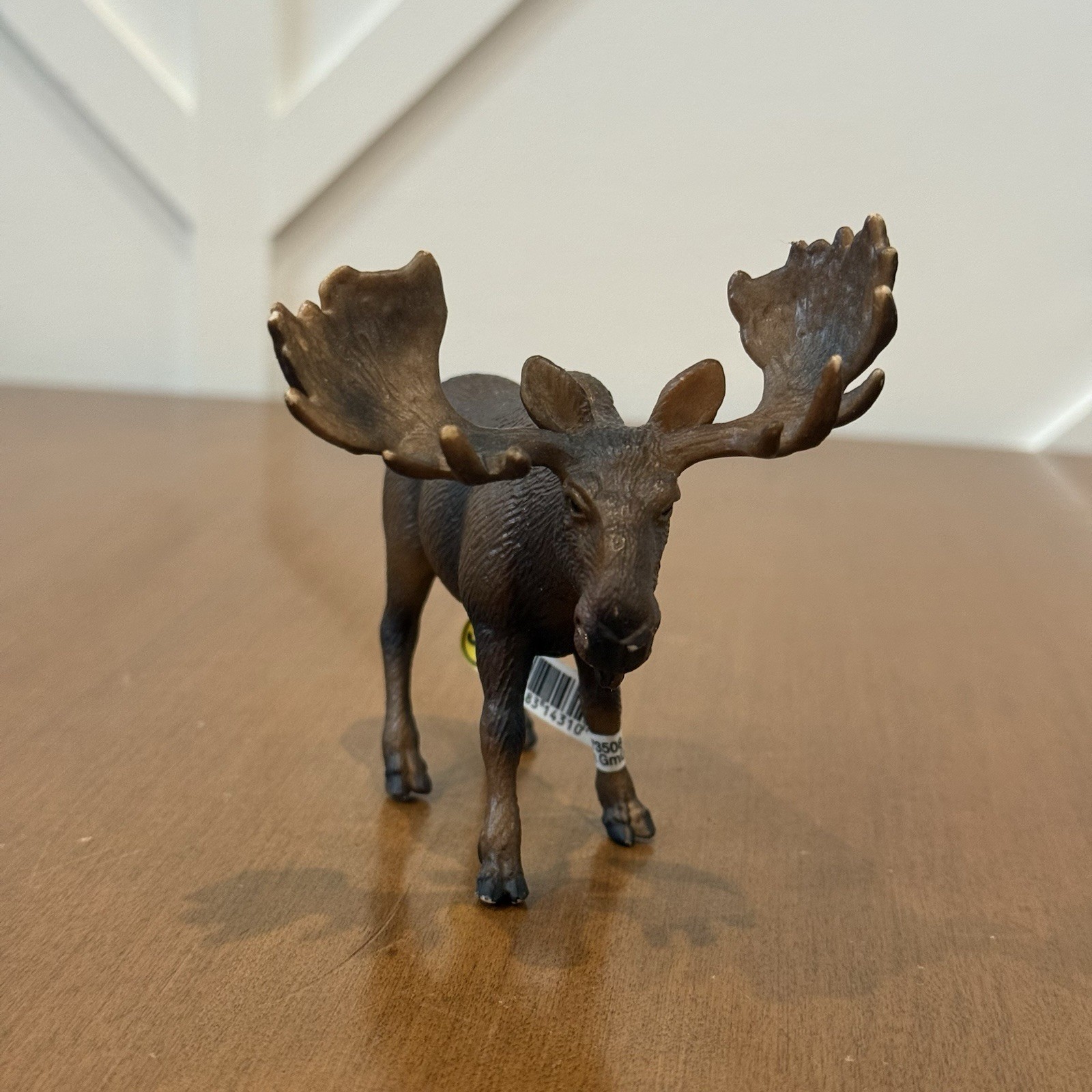 Schleich Male BULL MOOSE 2002 Retired Wildlife Animal Figurine Toy Antlers Schleich Male BULL MOOSE 2002 Retired Wildlife Animal Figurine Toy Antlers