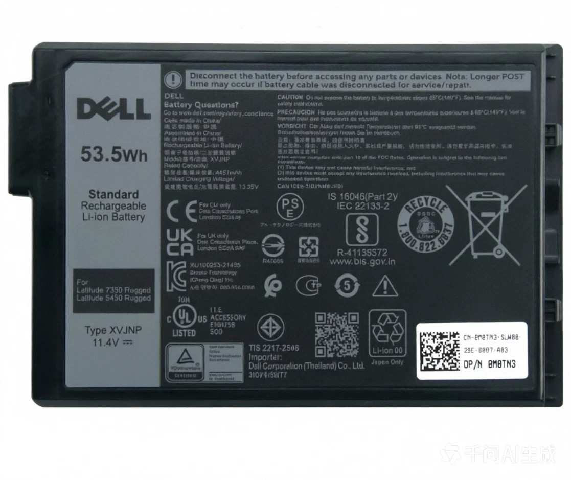 Genuine XVJNP Battery For Dell Latitude 5430 7330 Rugged Extreme P148G P148G001