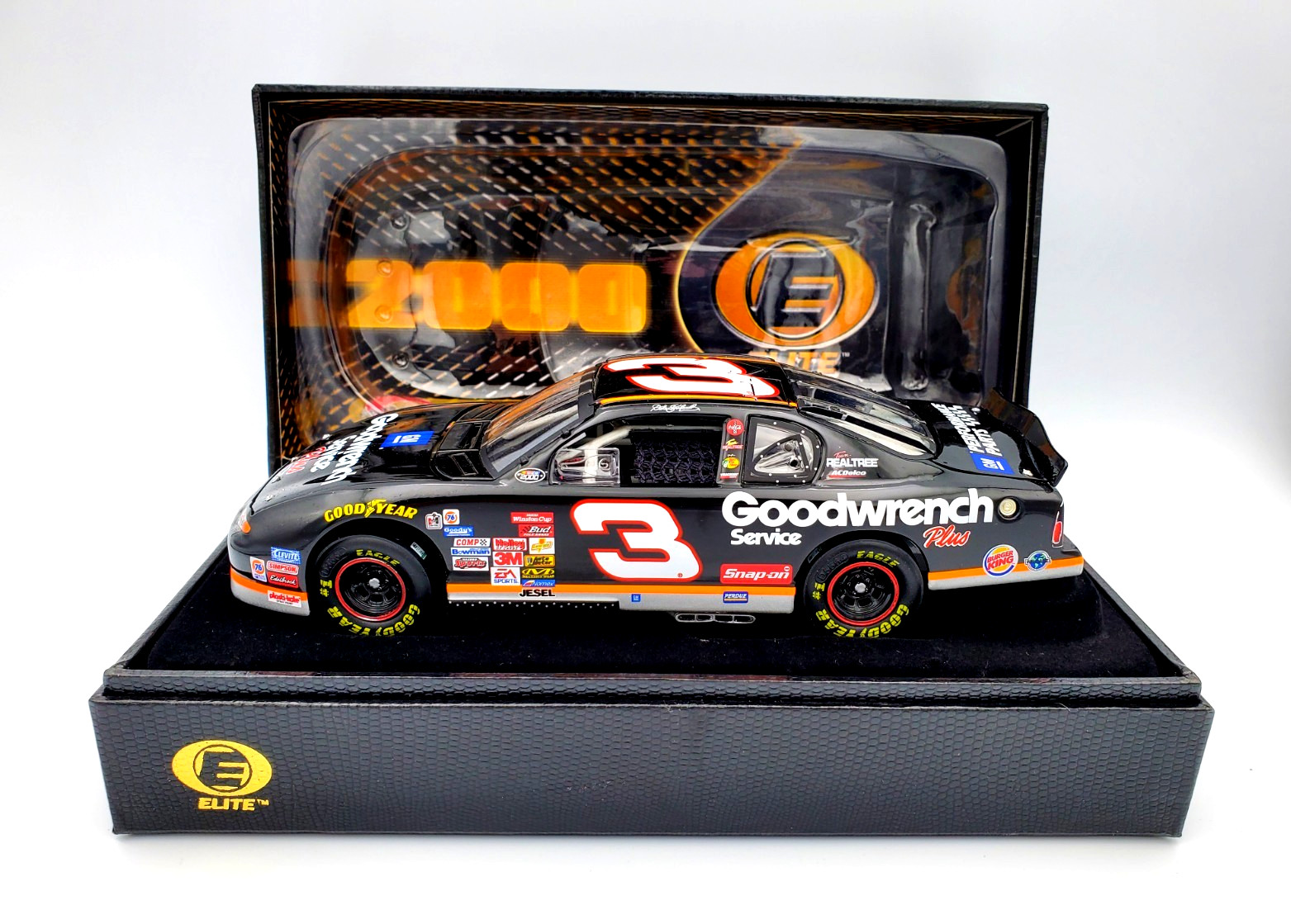 RARE 2000 Dale Earnhardt Sr. Daytona Under The Lights ACTION ELITE 1/24 Die-Cast