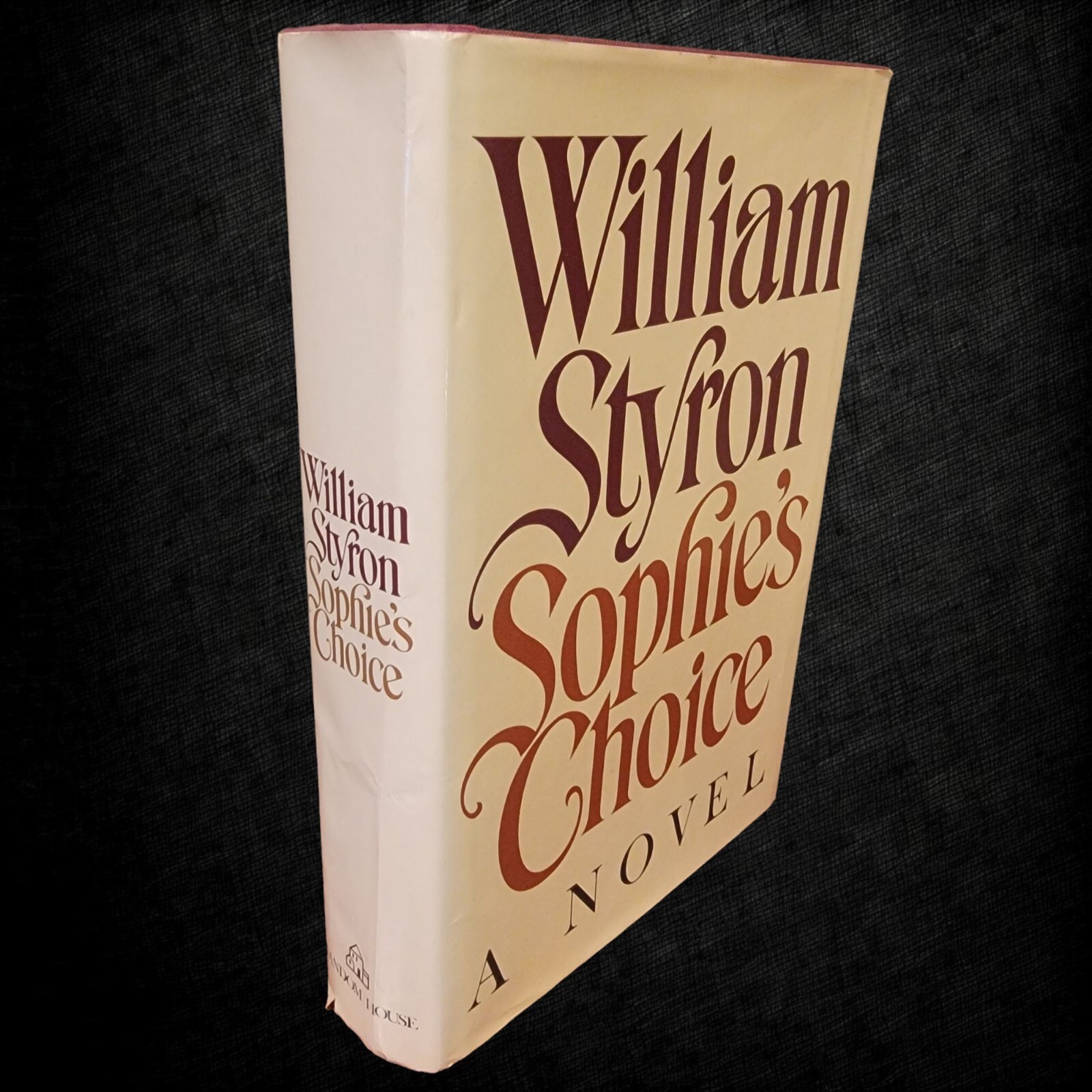 SOPHIE'S CHOICE William Styron SIGNED True 1st/1st Edition MOVIE 1979 NOVEL Film