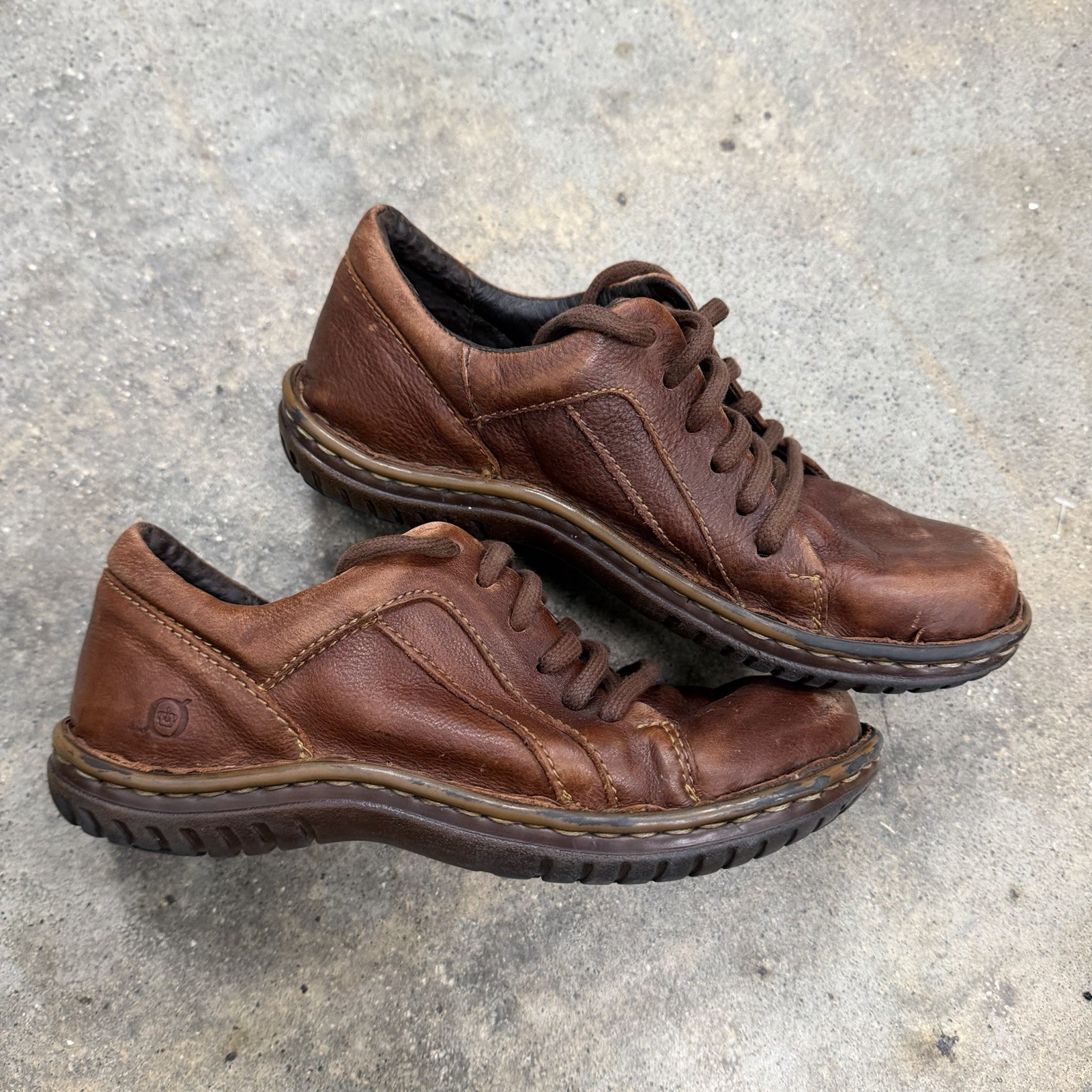 Vintage Born Handcrafted Footwear Leather Sneaker Style Shoes Size 8 / 39 Vintage Born Handcrafted Footwear Leather Sneaker Style Shoes Size 8 / 39