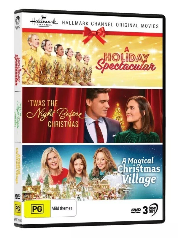 HALLMARK Christmas  Collection 34 Holiday Spectacular / Twas the Night DVD NEW