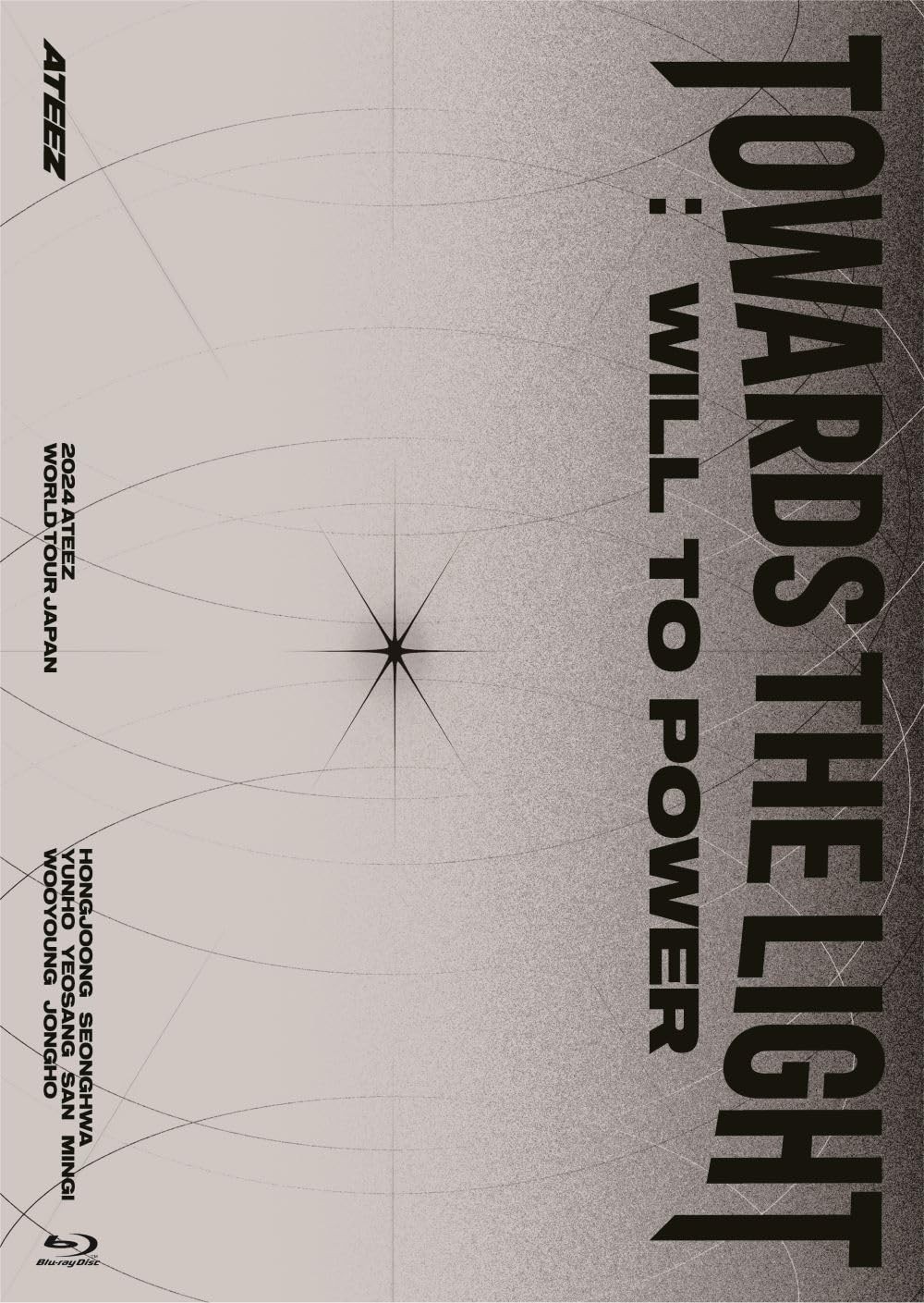 2024 ATEEZ WORLD TOUR TOWARDS THE LIGHT : WILL TO POWER IN JAPAN 2 Blu-ray  NEW