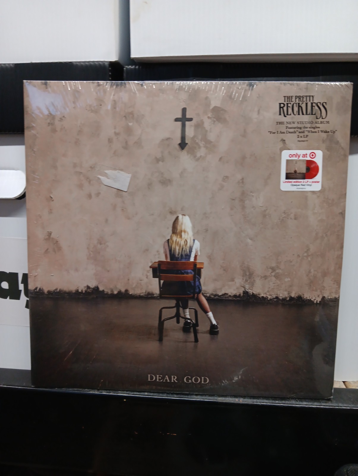 The Pretty Reckless - Dear God Vol. 1 OPAQUE RED Vinyl 2-LP + Poster NEW SEALED The Pretty Reckless - Dear God Vol. 1 OPAQUE RED Vinyl 2-LP + Poster NEW SEALED