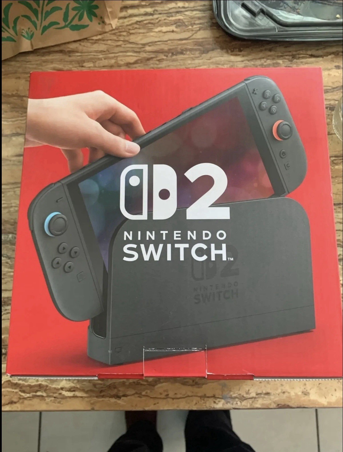 Nintendo Switch 32GB Handheld Console - Neon Red/Neon Blue