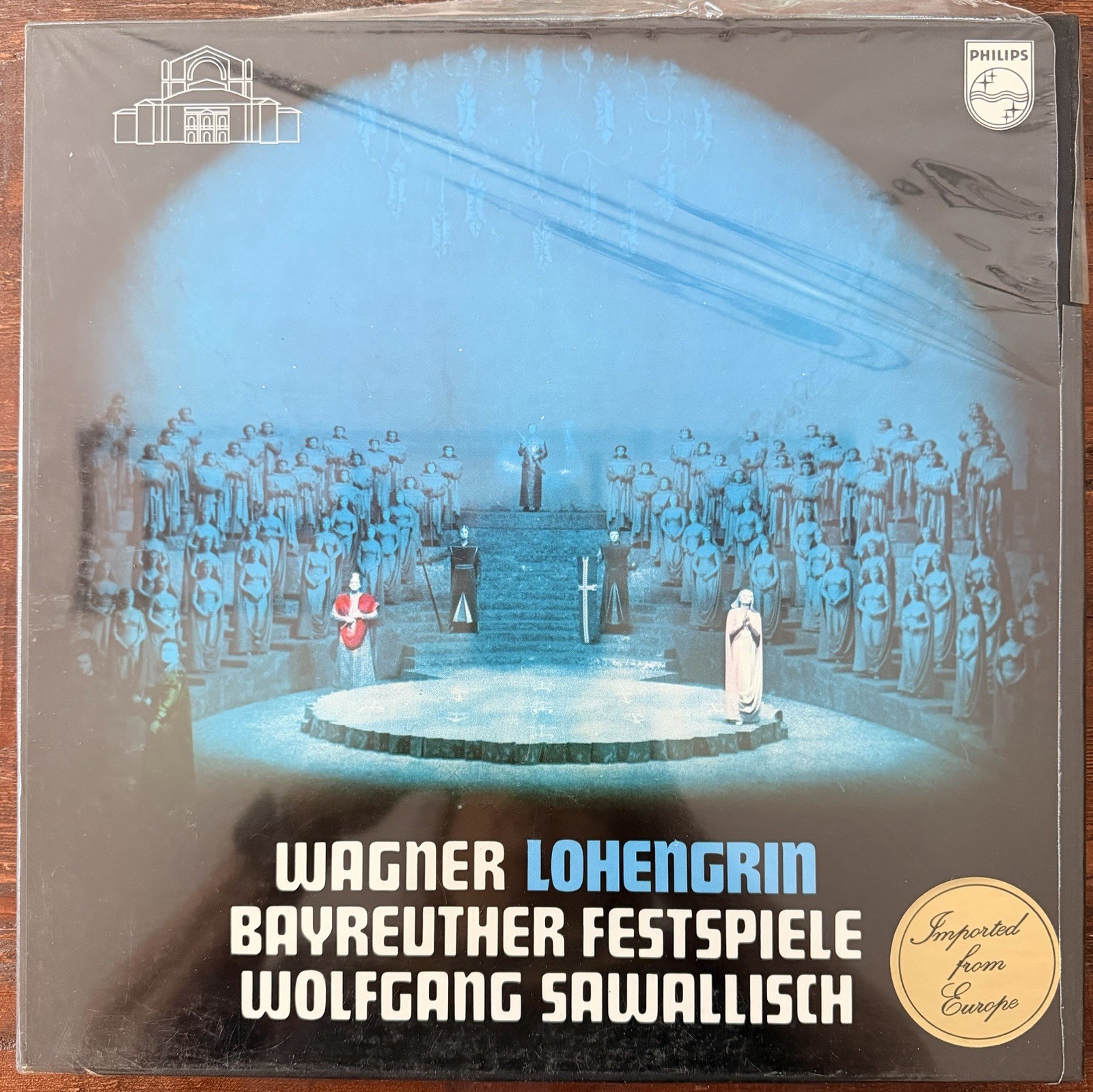 Wagner Lohengrin Sawallisch Bayreuth Philips 6747 241 4LP SEALED SAMPLE PROMO