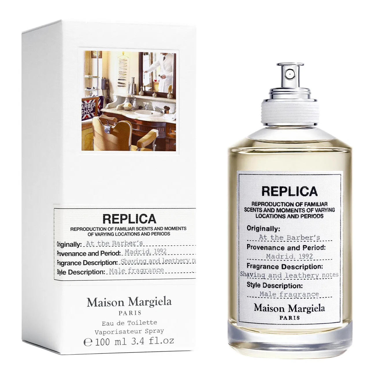 Maison Margiela - Replica At The Barber\'s Eau De Toilette Spray 100ml/3.4oz